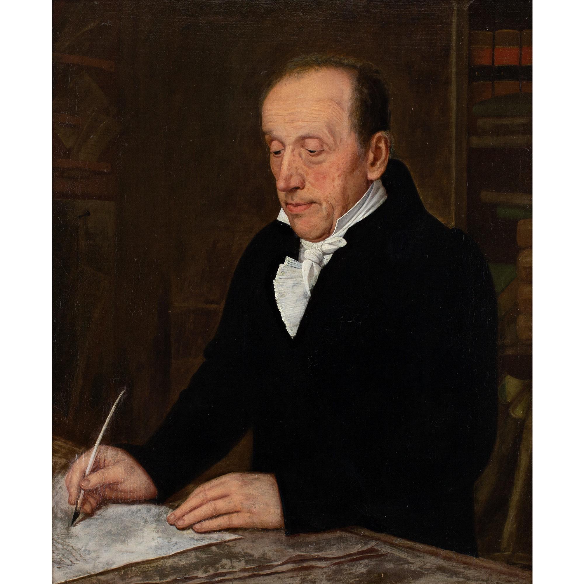 Lukas Kirner, Porträt von Johann Georg Finckh 1