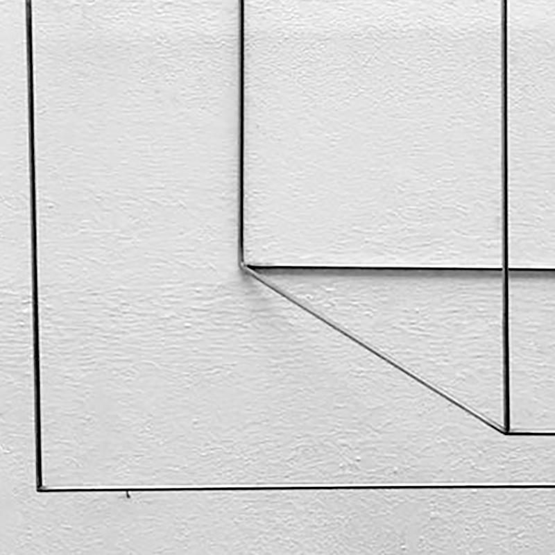 Espacio Compartido II - 21e siècle, Art contemporain, abstrait, sculpture en fer - Sculpture de Lukas Ulmi
