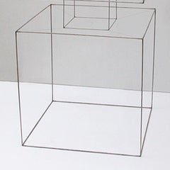 Homenaje A La Levedad II - 21. Jahrhundert, Zeitgenössische Kunst, Abstrakt, Eisenskulptur