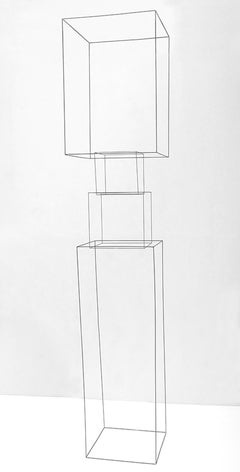 Homenaje A La Levedad III - 21e siècle, Contemporain, Abstrait, Sculpture en fer
