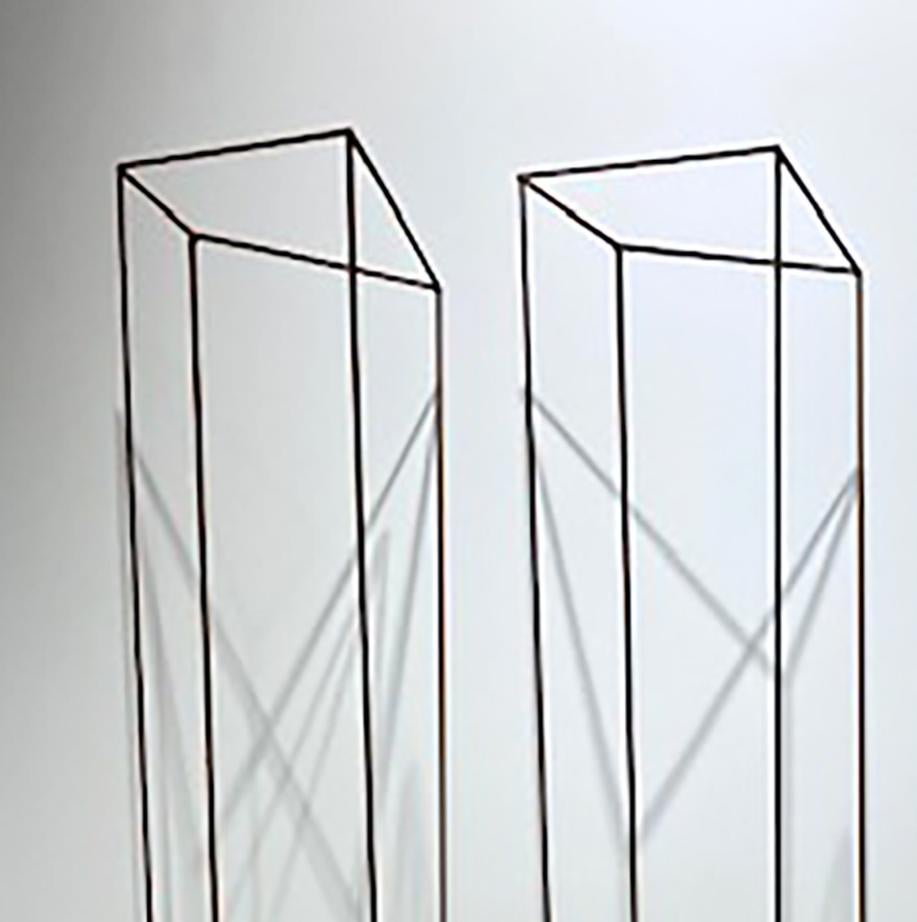 Ilusión I (Triptych) - 21st Century, Contemporary Art, Abstract Sculpture, Iron For Sale 1
