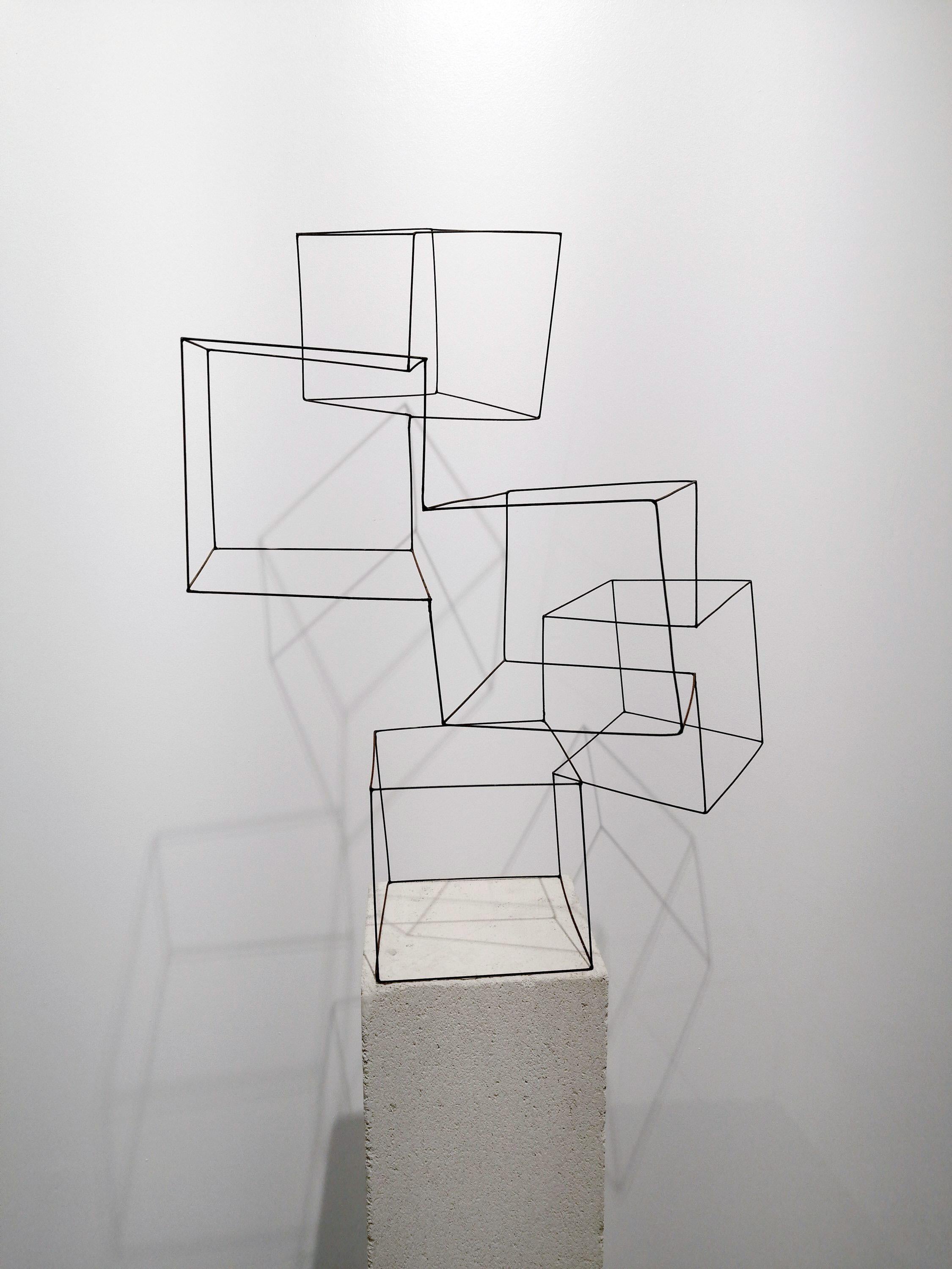Abstract Sculpture Lukas Ulmi - Sin Ttulo - 21e siècle, Art contemporain, sculpture abstraite, fer