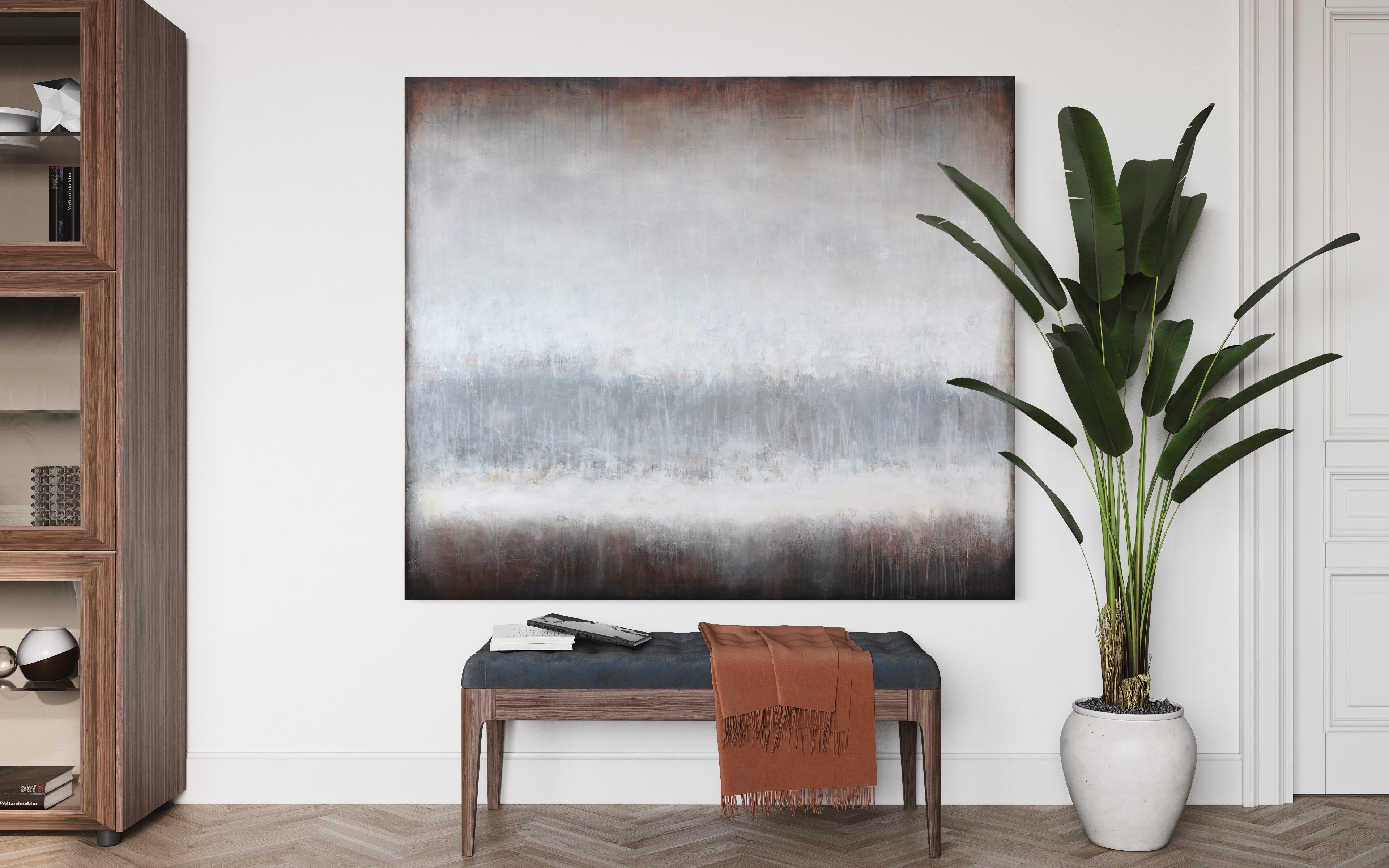 January In Spring (Abstract, Contemporary, Minimal) For Sale 1