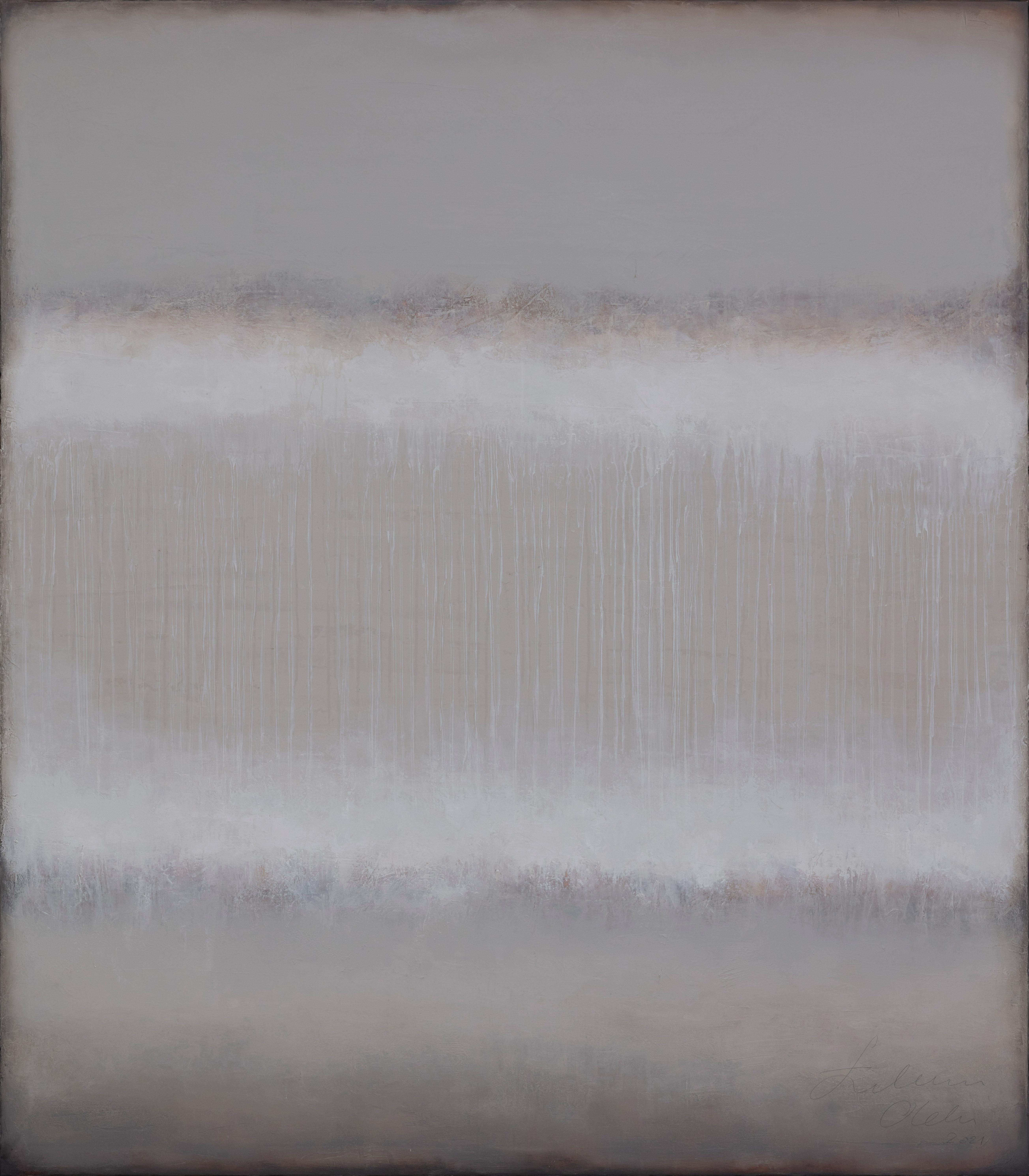 Lukasz Olek Abstract Painting – stay Awake (Abstrak, zeitgenössisch, minimalistisch)