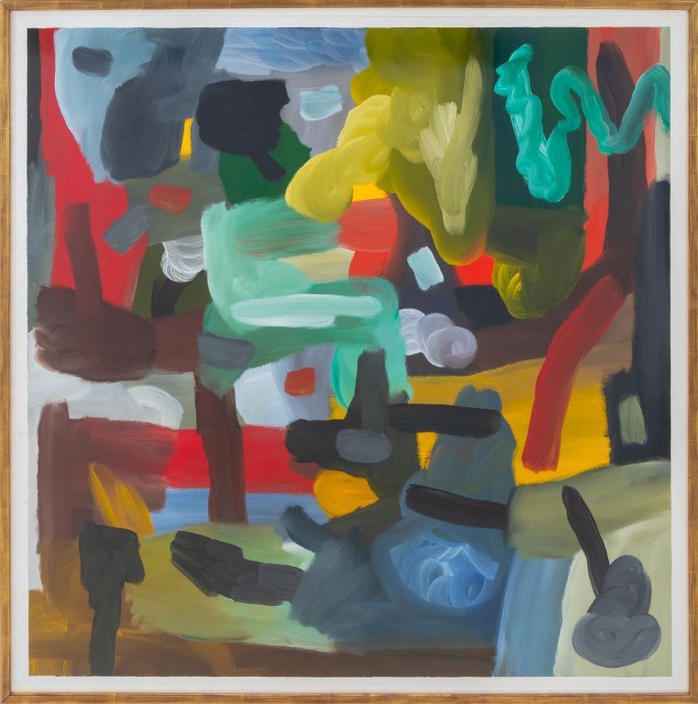 Luke Gray Abstract Painting - "Recording #8"