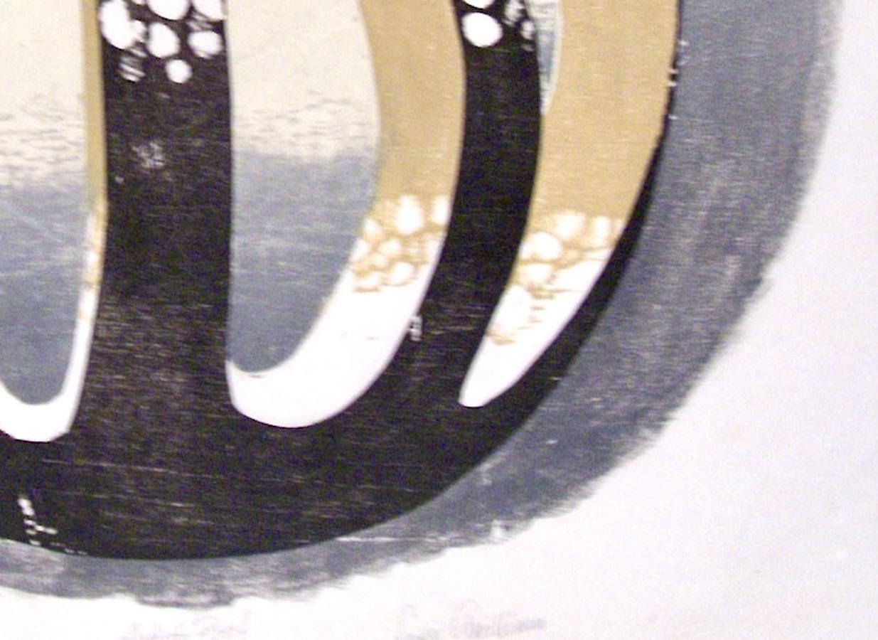 Luke Gwilliam (1911-1989), Mnemonic Form, 1974, Holzschnitt im Angebot 4