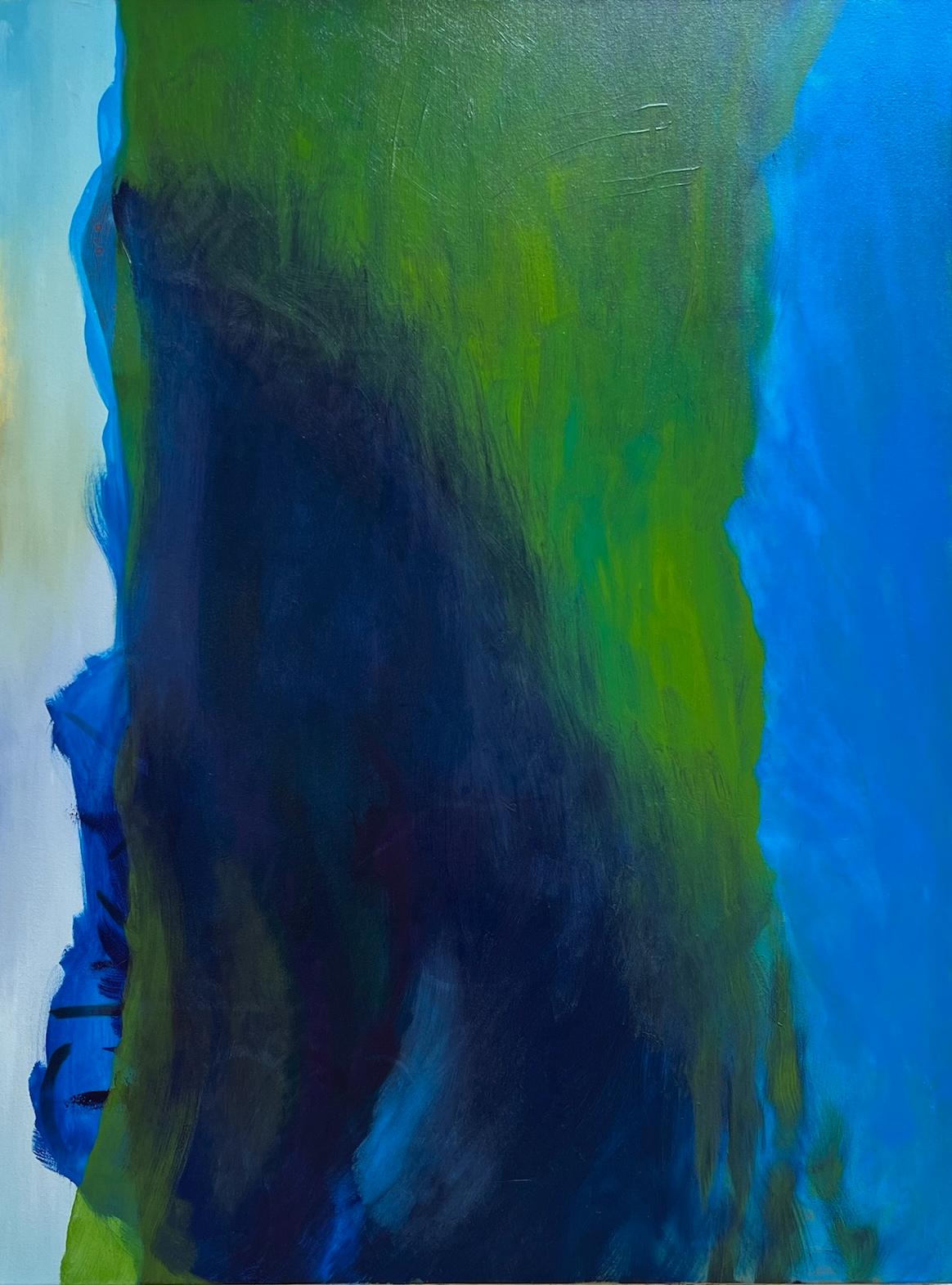 Abstract Painting di Luke Jackson - "Muschio marino" 2023