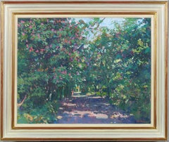'Holland Park' original oil painting by Luke Martineau