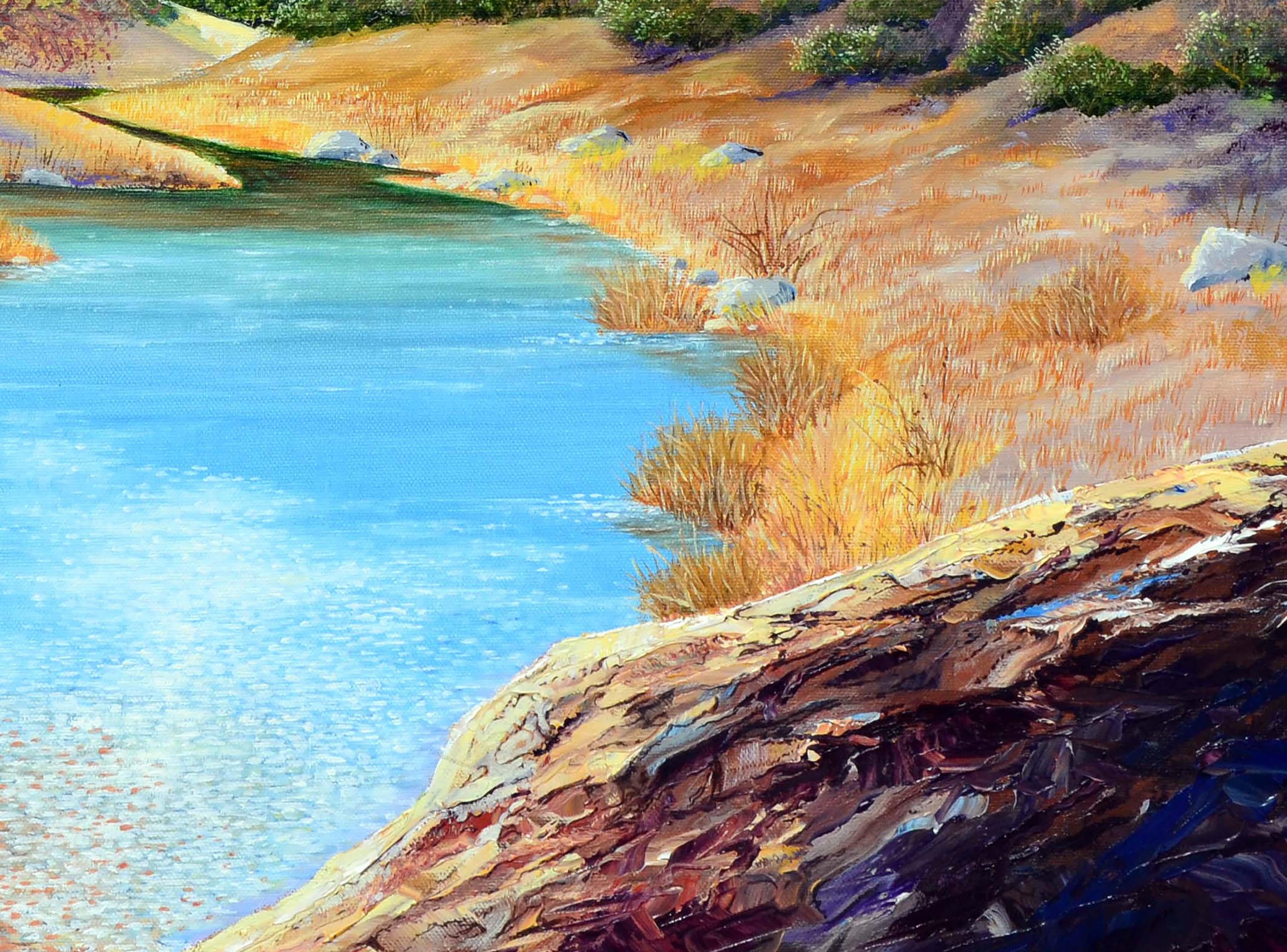Paisaje realista del monte Hamilton en venta 2