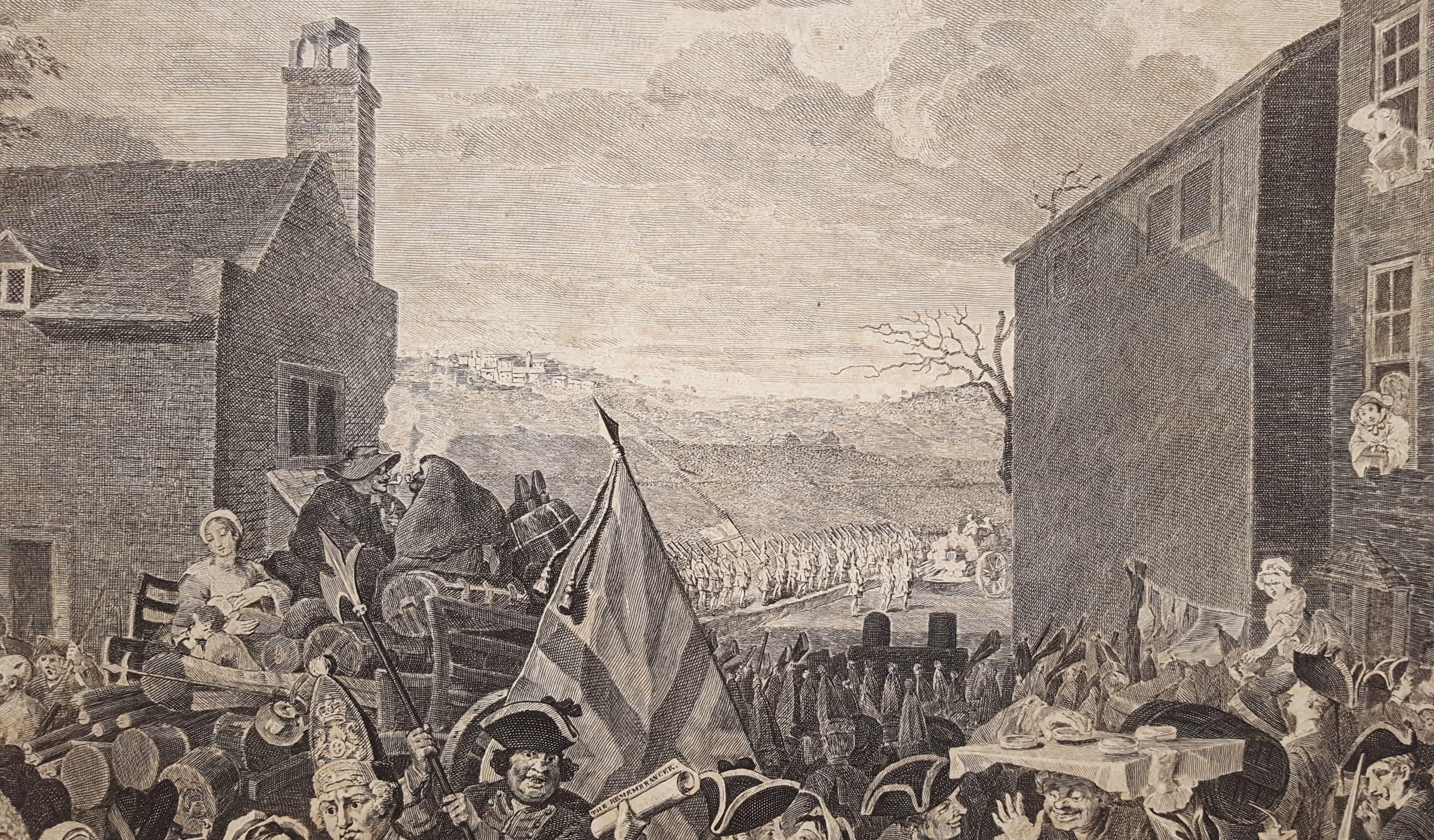 The March to Finchley, after William Hogarth 1