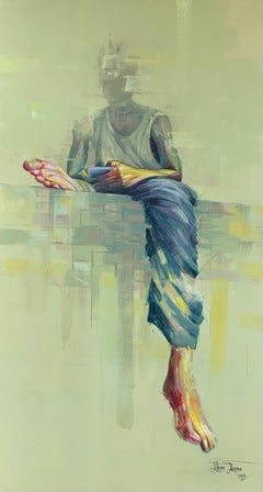 Moment Beyond Identity -21st Century, Contemporary, Figurative, Portrait, Africa