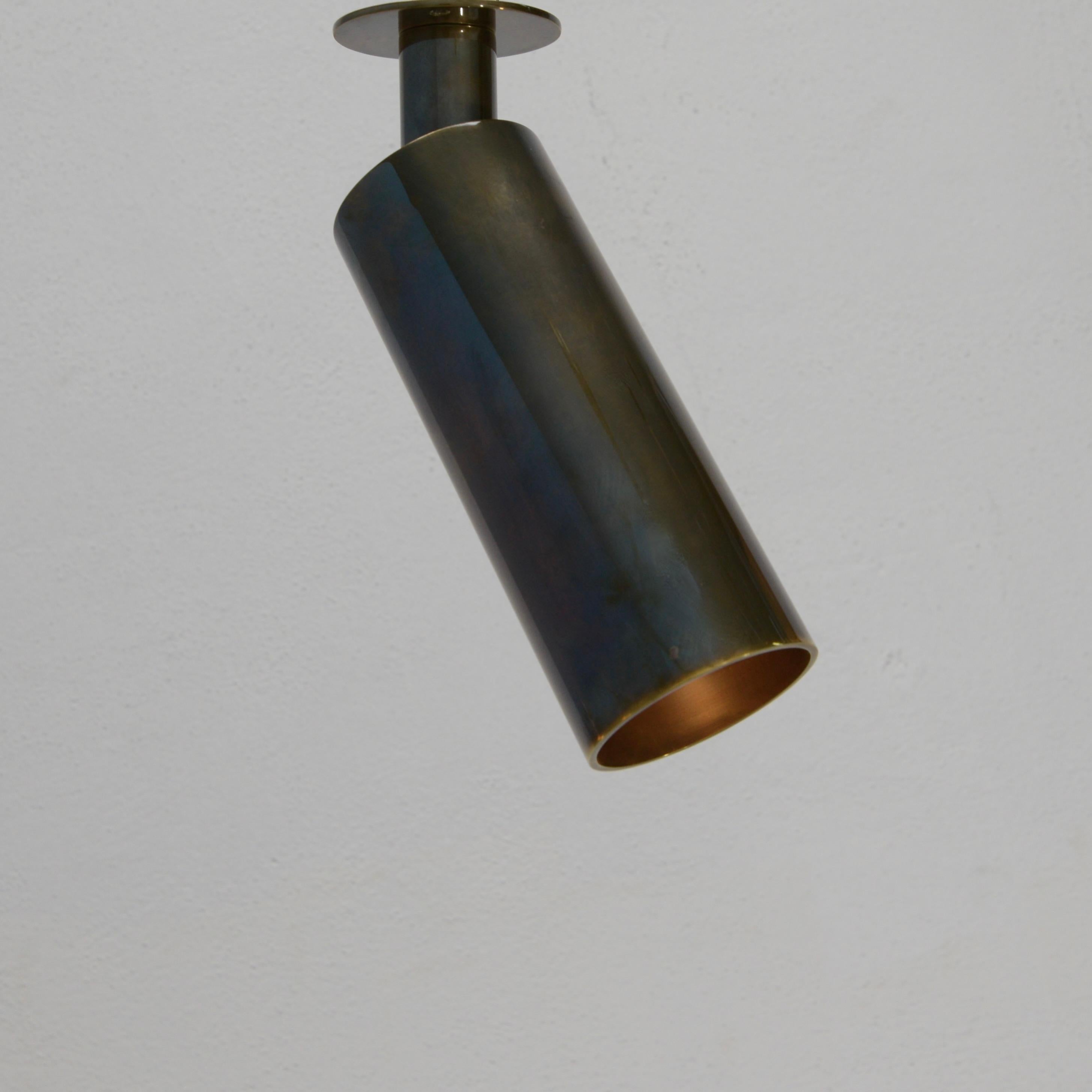 Brass LUkp Directional Light For Sale
