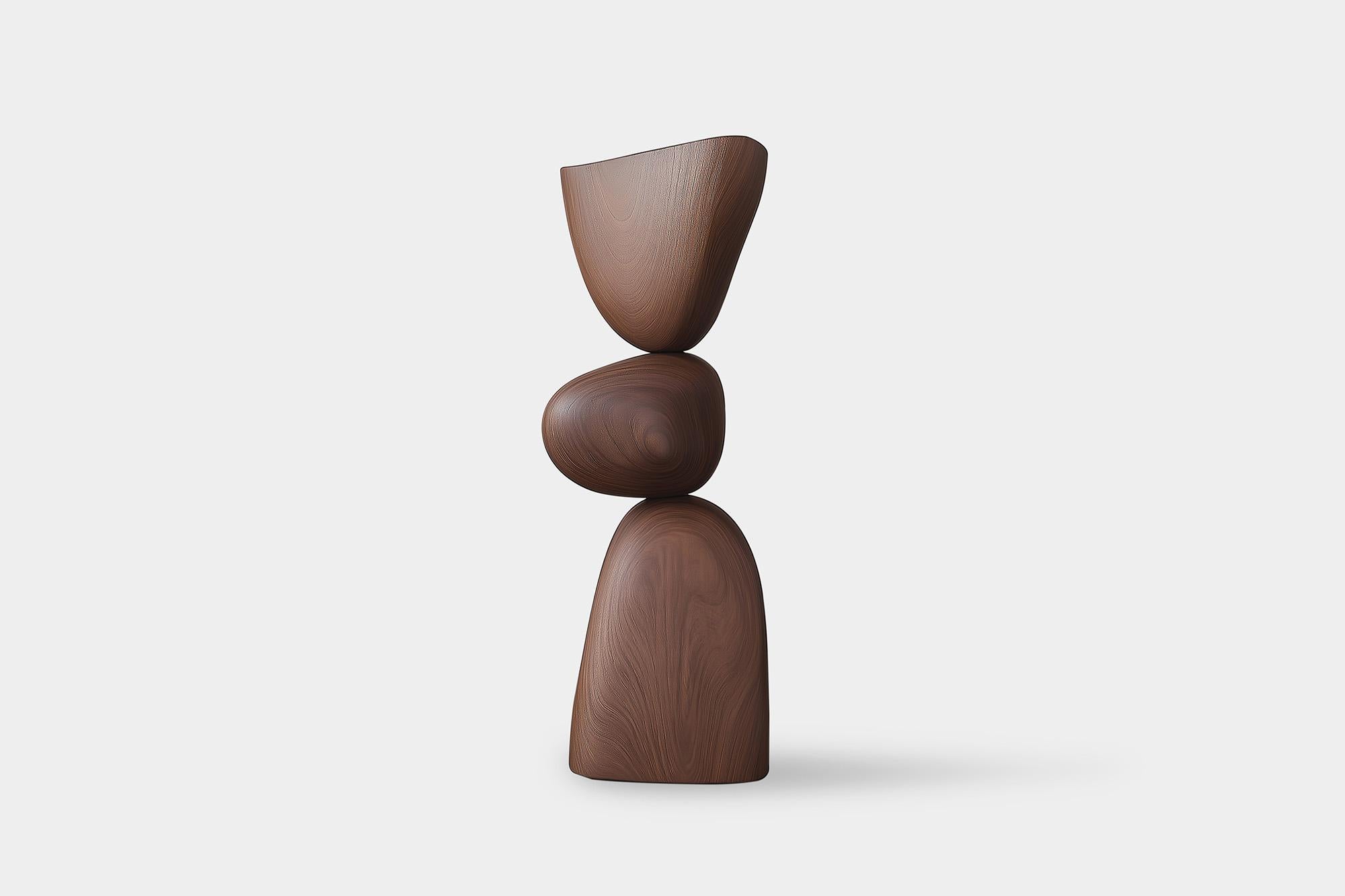 Lull No100 Wooden Totem Sculpture by Joel Escalona – A Decorative Object for Modern Homes


———
Balance and tension are at the core of these sculptures. The interplay between the smooth, rounded forms and solid, angular bases creates a delicate