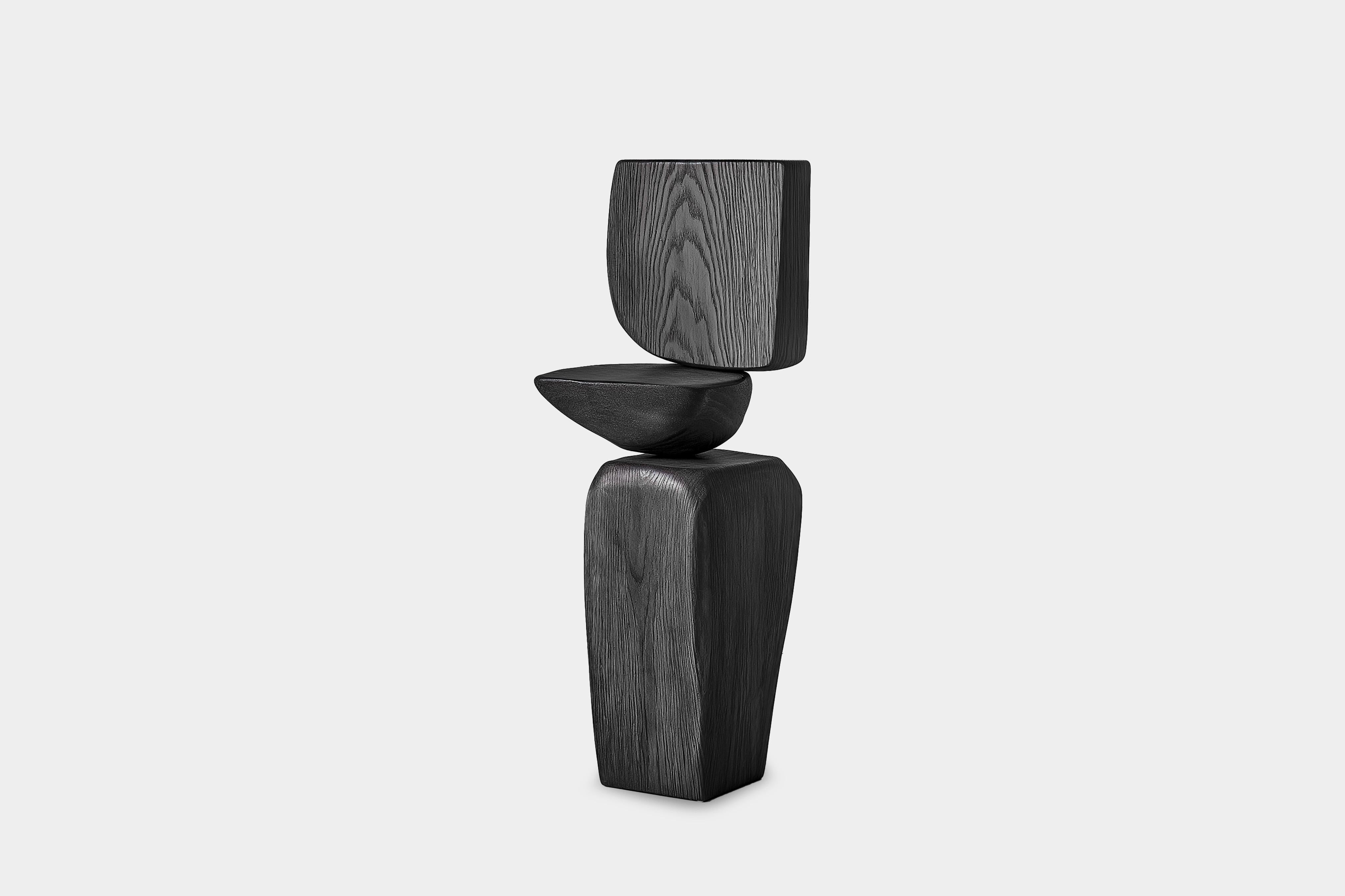 Mid-Century Modern Lull No11 Decorative Wooden Sculpture – Organic Form for Modern Spaces For Sale