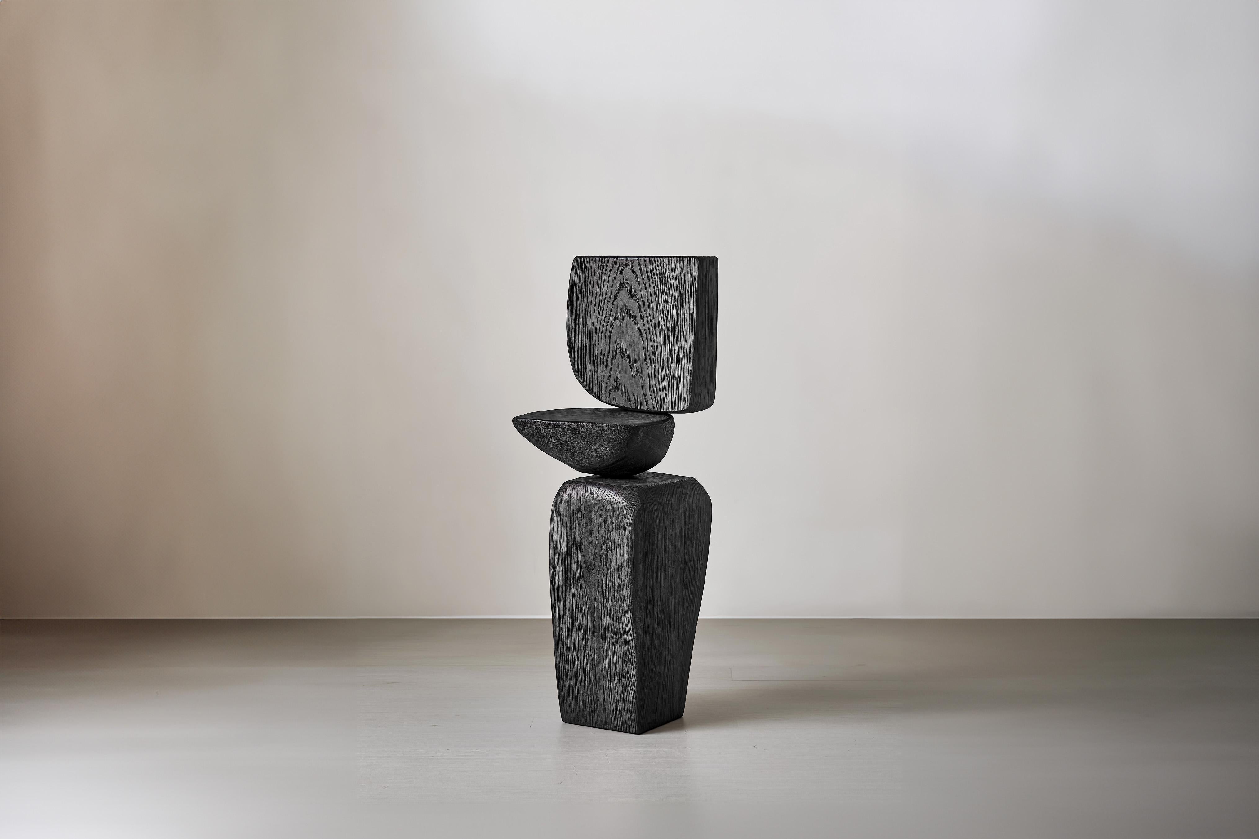 Mexican Lull No11 Decorative Wooden Sculpture – Organic Form for Modern Spaces For Sale