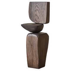 Lull No11 Decorative Wooden Sculpture – Organic Form for Modern Spaces