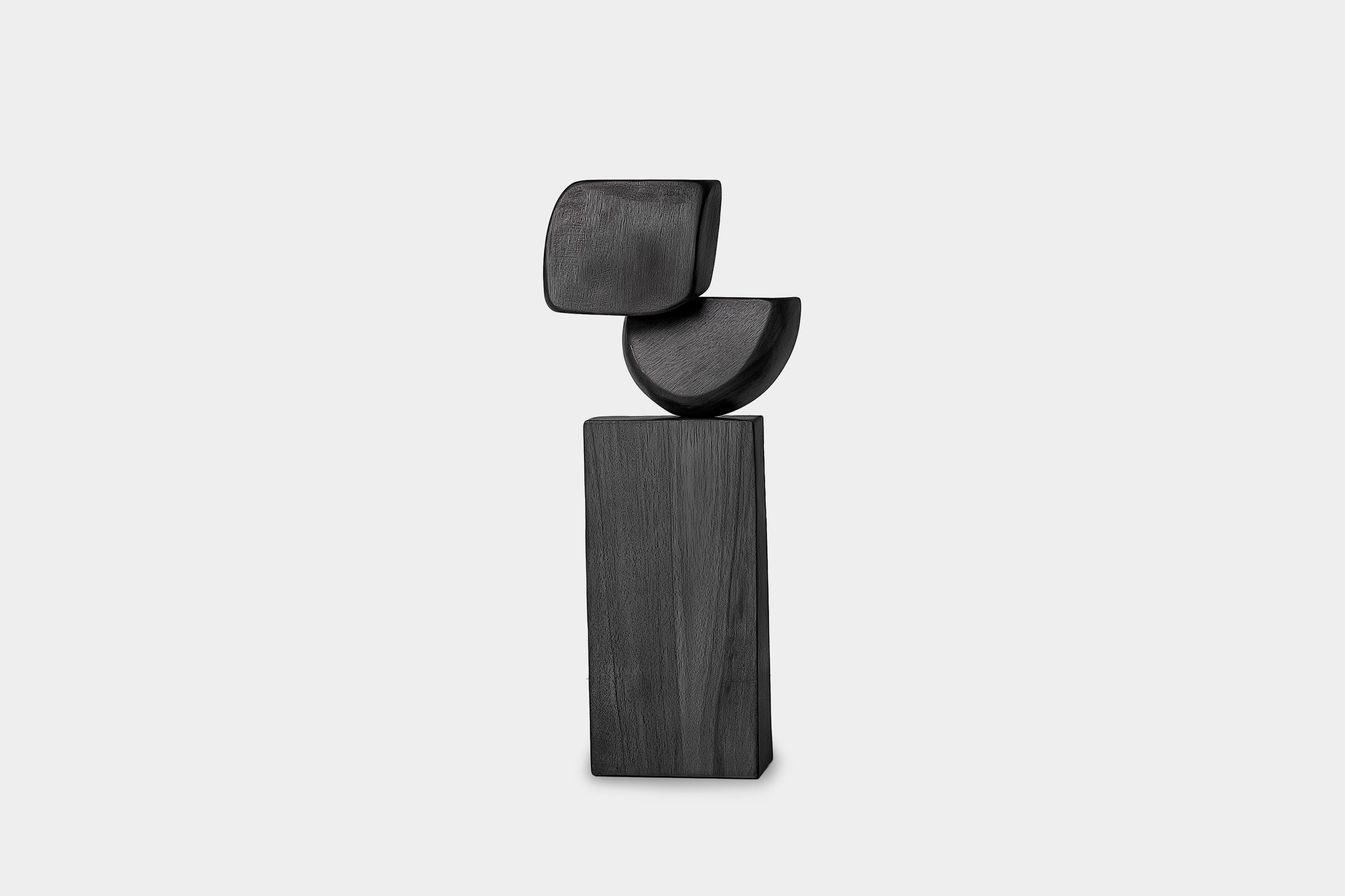 Mid-Century moderno Totem in legno artigianale Lull No13 per un arredamento di lusso - Collection'S in vendita