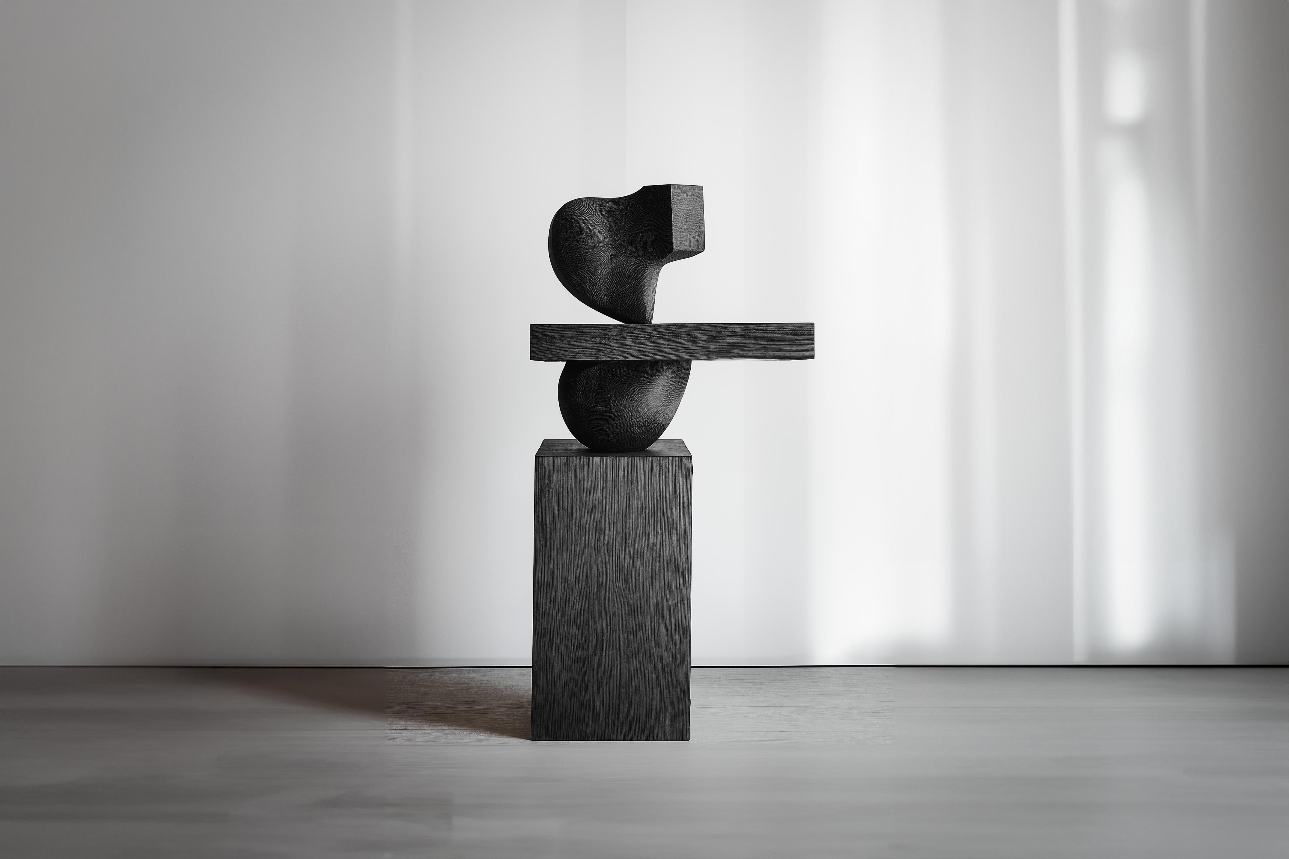 Fatto a mano Scultura in legno Lull No150 per interni contemporanei - Disegnata da Joel Escalo in vendita