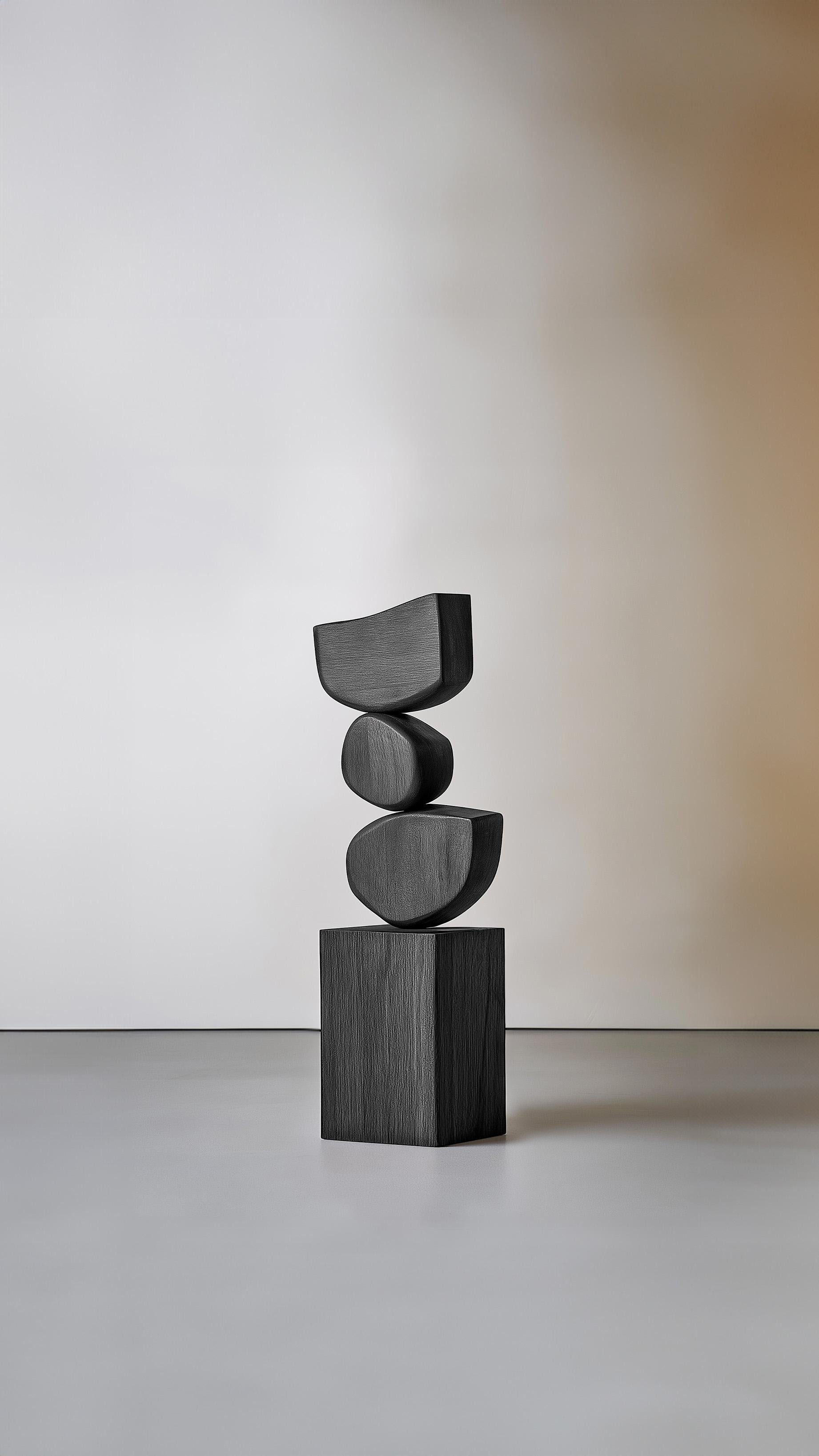Totem in legno contemporaneo Lull No18 - Perfetto per interni scultorei di Joel E In condizioni Nuovo in vendita a Ciudad de México, CDMX