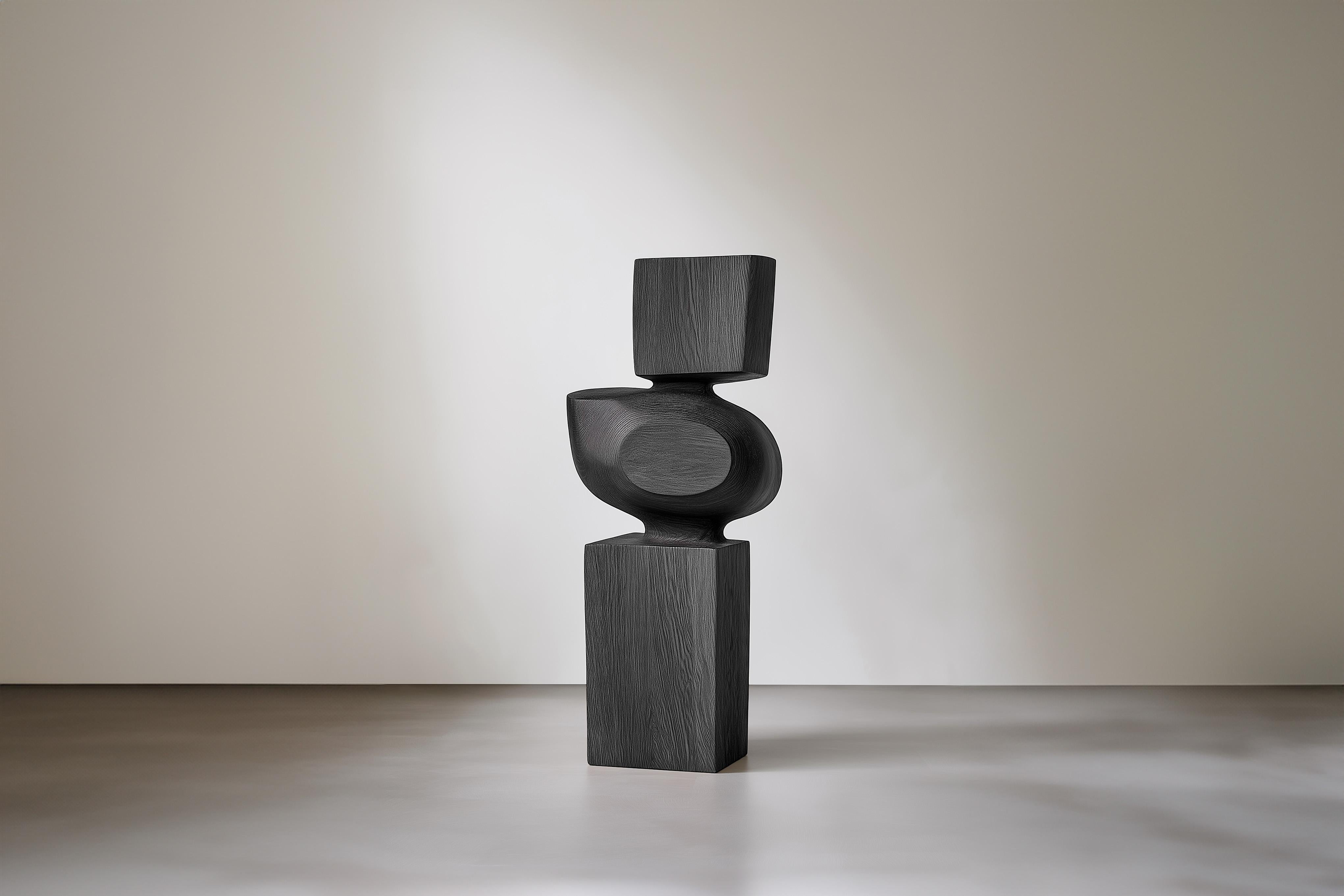 Lull No24 Accento scultoreo in Wood - Disegnato da Joel Escalona per gli spazi contemporanei
---
L'equilibrio e la tensione sono al centro di queste sculture. L'interazione tra le forme lisce e arrotondate e le basi solide e angolari crea un