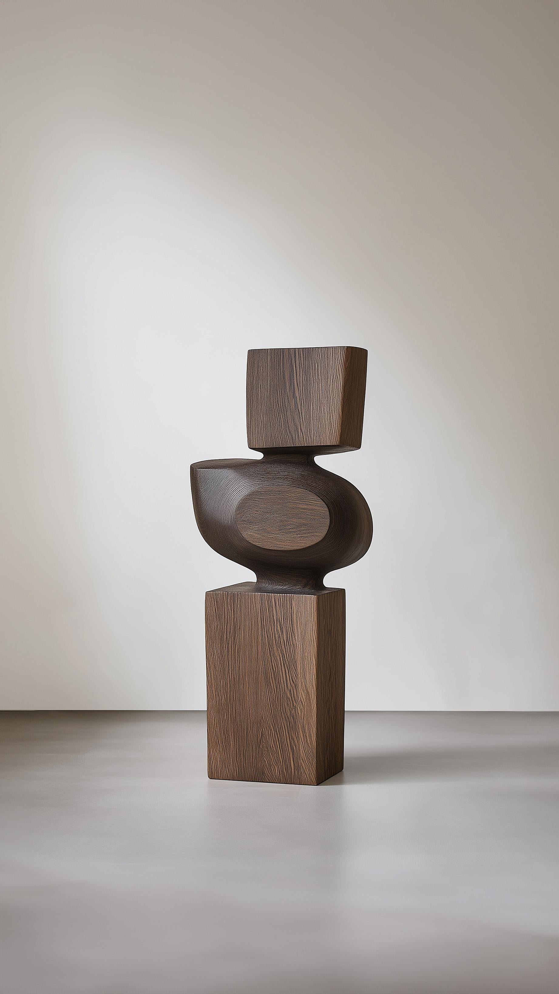 Mid-Century moderno Lull No24 Accento scultoreo in Wood - Design di Joel Escalona per Contemporary in vendita