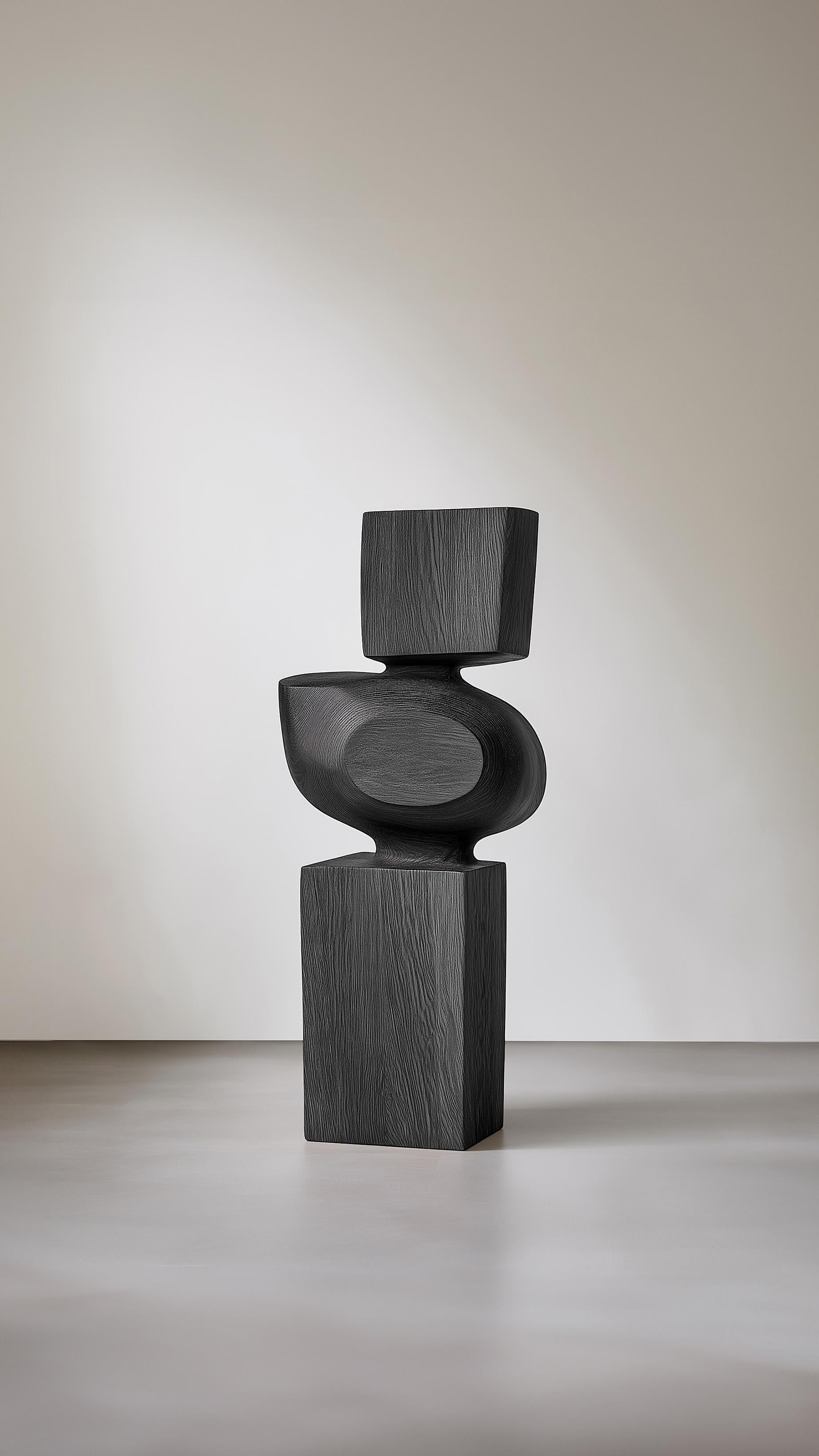 Messicano Lull No24 Accento scultoreo in Wood - Design di Joel Escalona per Contemporary in vendita