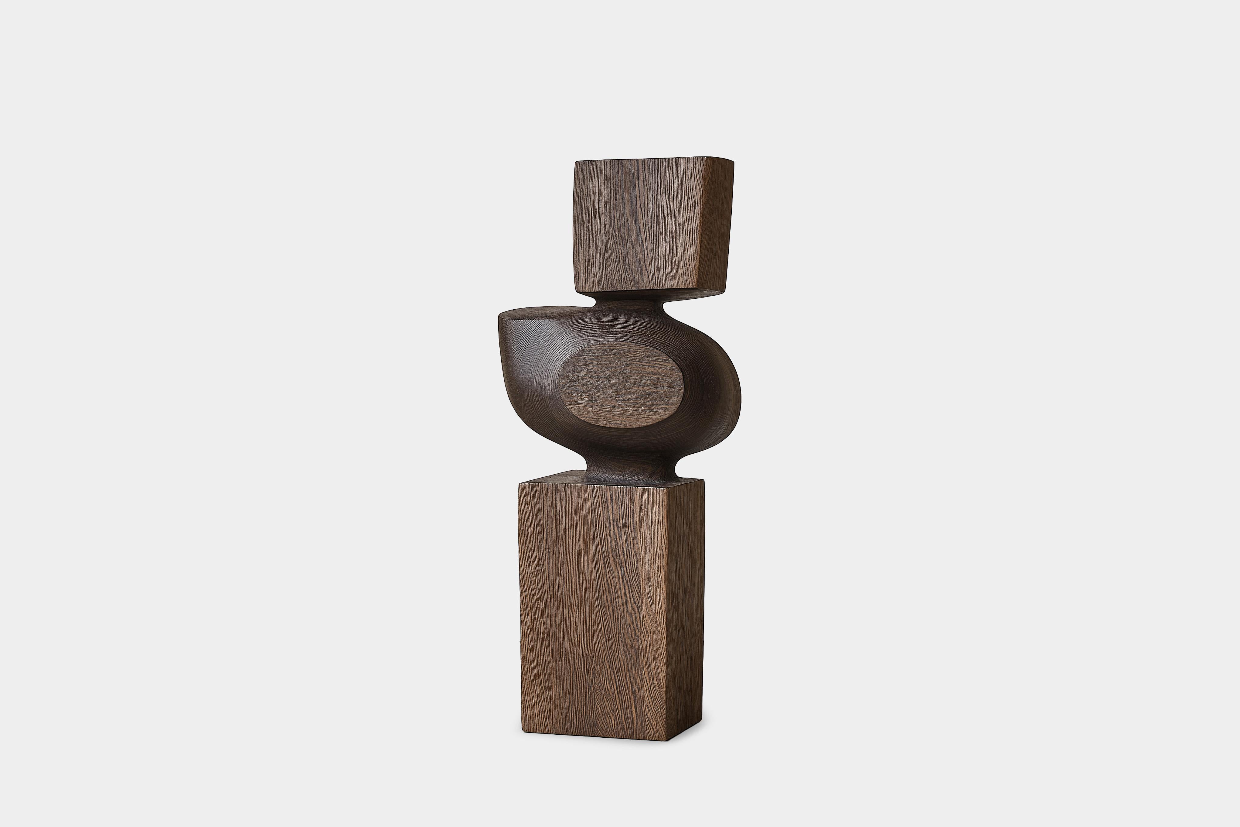 Fatto a mano Lull No24 Accento scultoreo in Wood - Design di Joel Escalona per Contemporary in vendita
