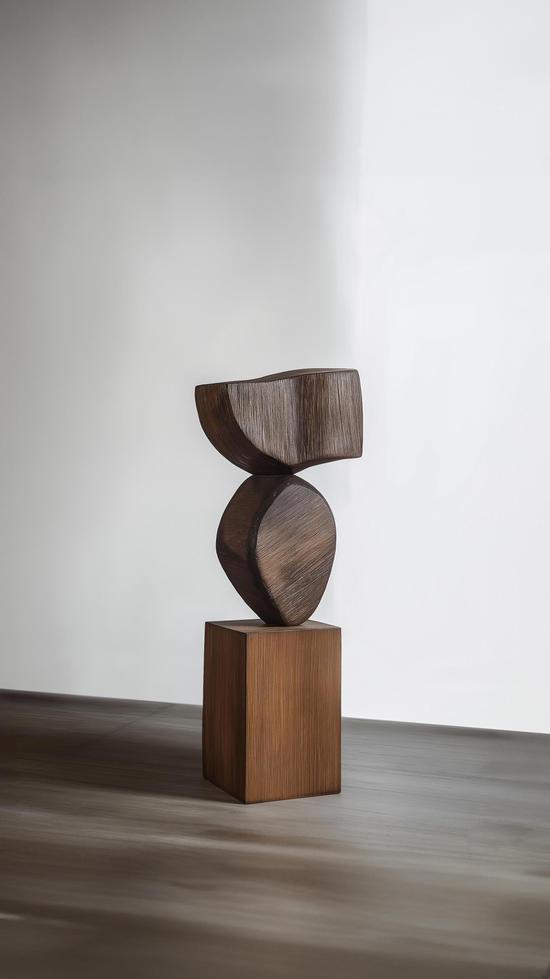 Fatto a mano Scultura geometrica in legno Lull No26 di Joel Escalona per Artistics Interiors in vendita