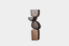 Lull No30 Tall Wooden Sculpture by Joel Escalona – Perfect for Minimalist Design