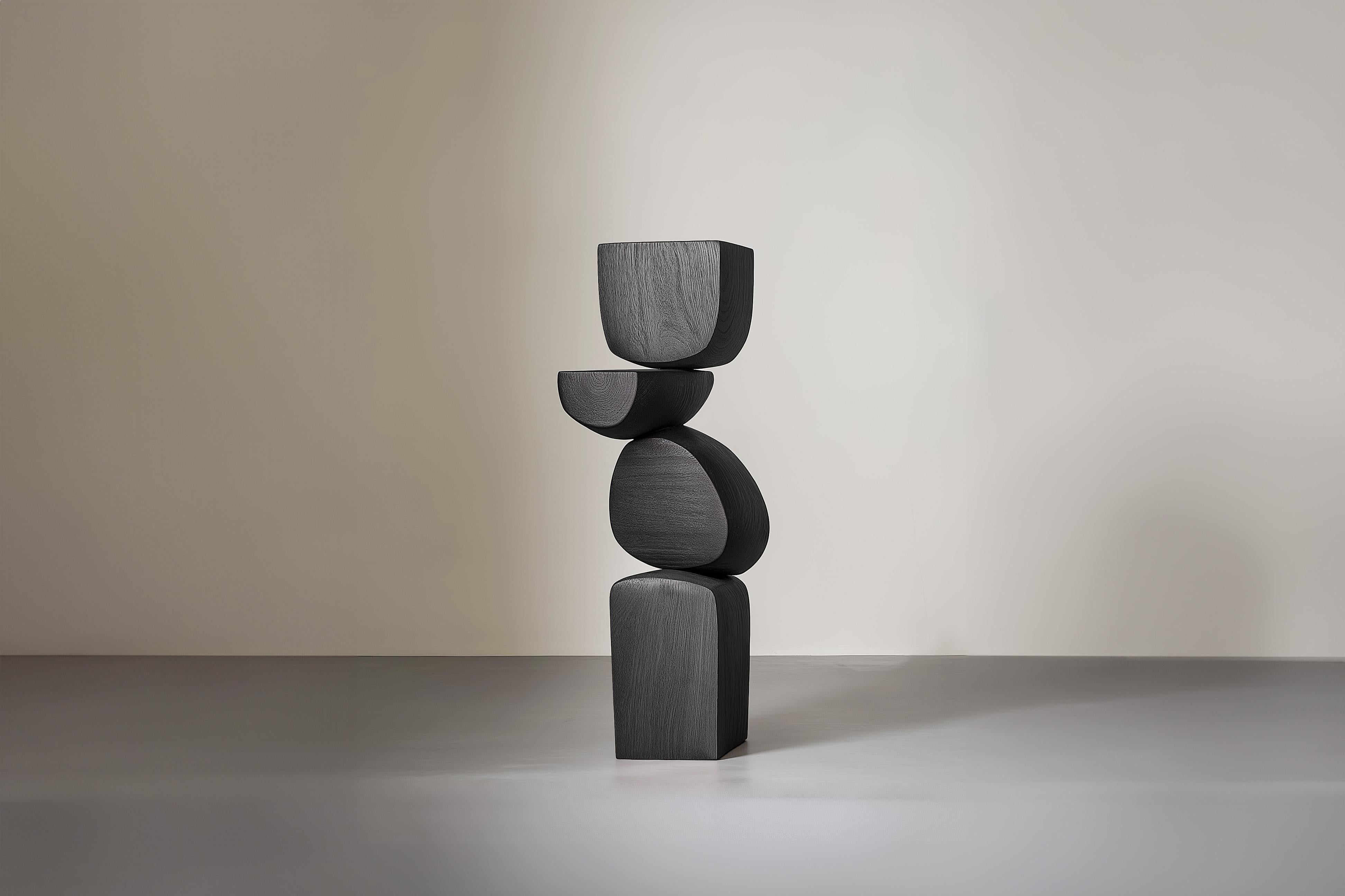 Messicano Scultura in legno alta Lull No30 di Joel Escalona - Perfetta per un design minimalista in vendita