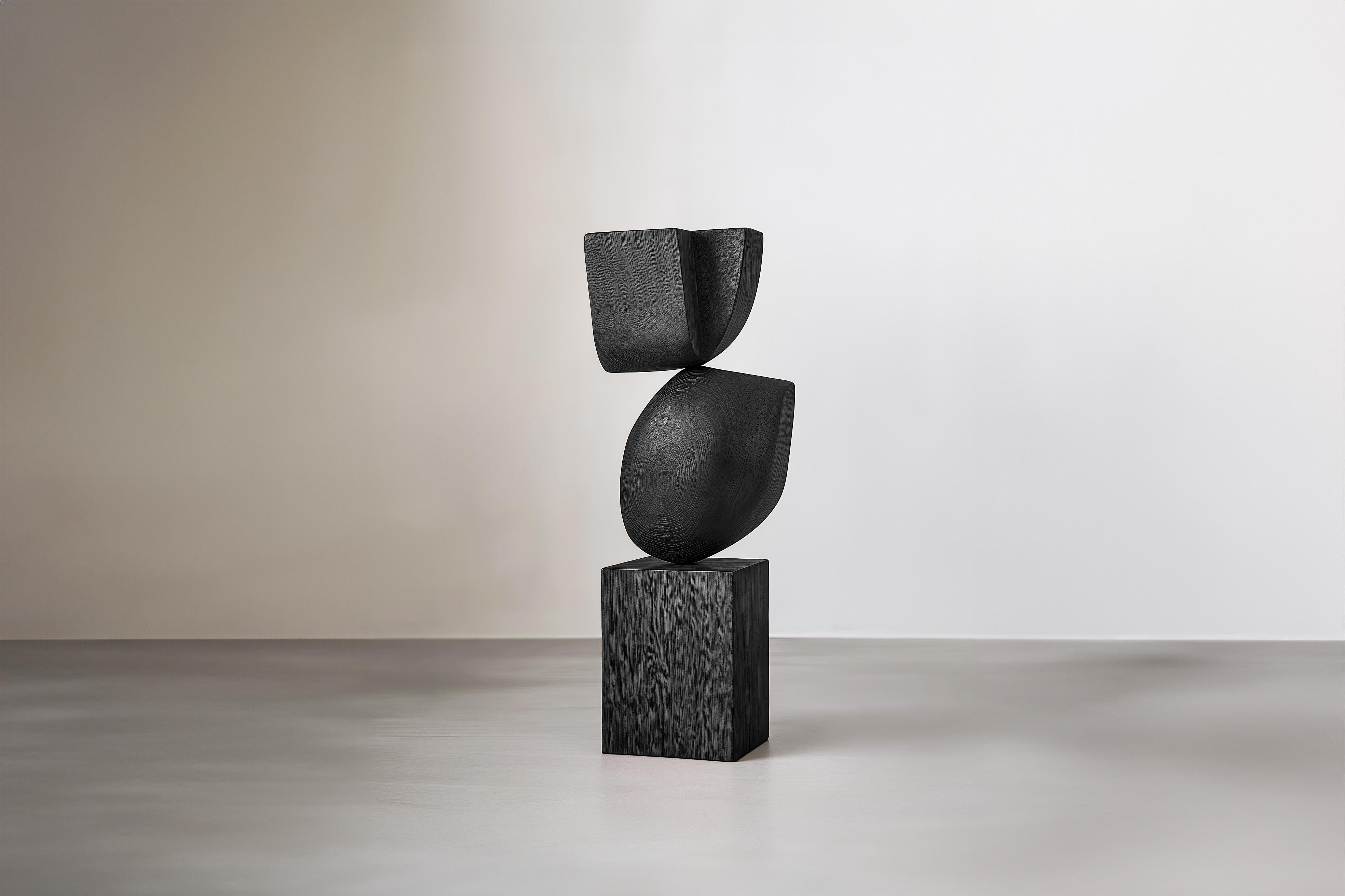 Messicano Scultura minimalista in legno Lull No32 - Design di Joel Escalona per Luxury Dec in vendita
