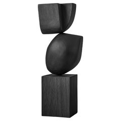 Lull No32 Minimalistische Holzskulptur - entworfen von Joel Escalona für Luxury Dec