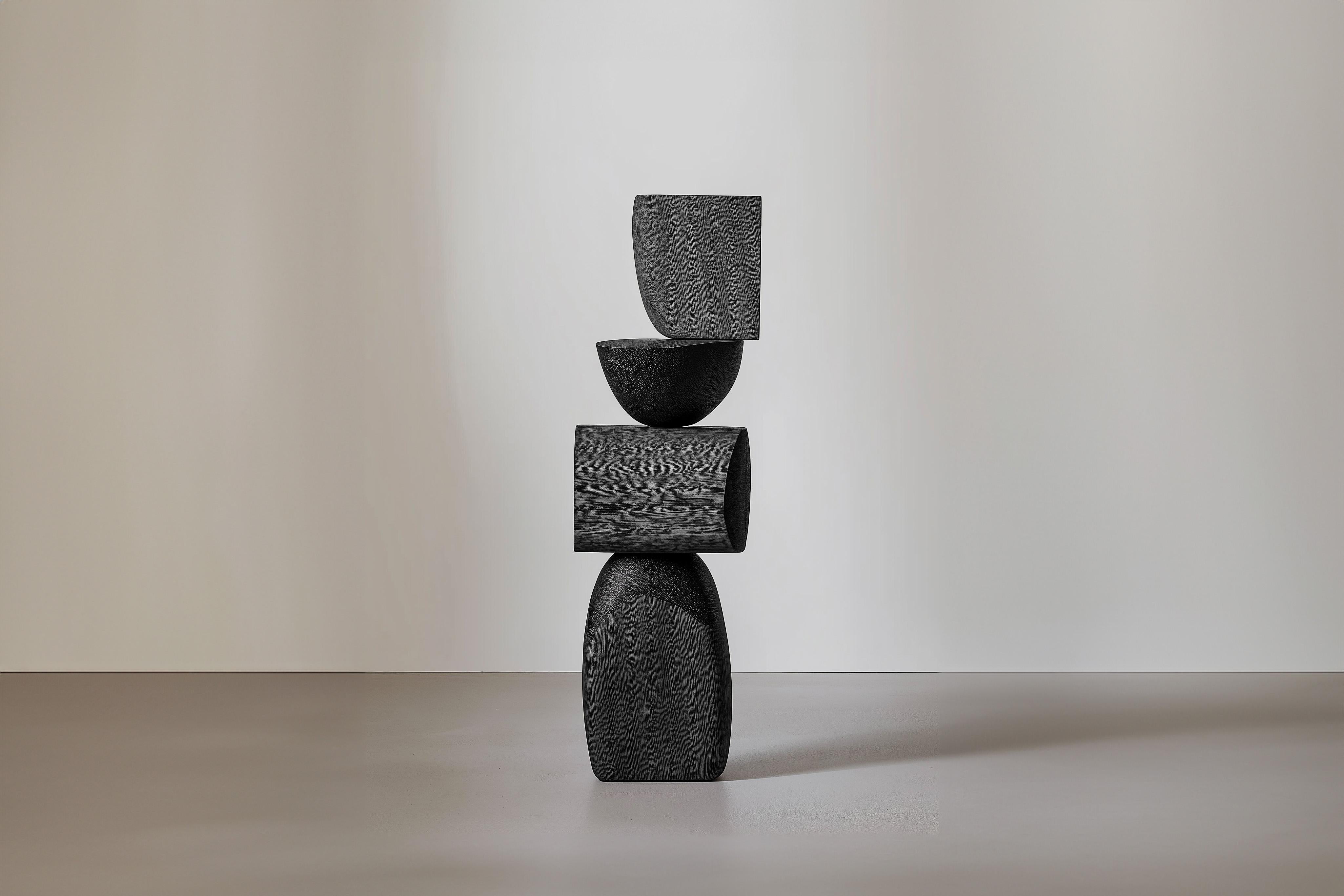 Messicano Totem in legno Lull No34 per l'arredamento d'interni - Realizzato a mano da Joel Escalona in vendita