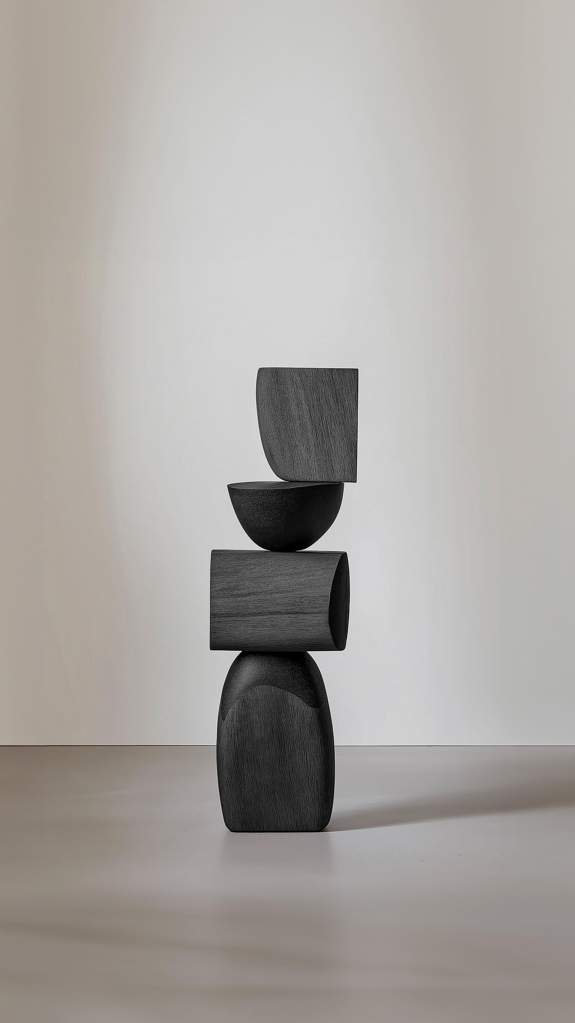 Totem in legno Lull No34 per l'arredamento d'interni - Realizzato a mano da Joel Escalona In condizioni Nuovo in vendita a Ciudad de México, CDMX
