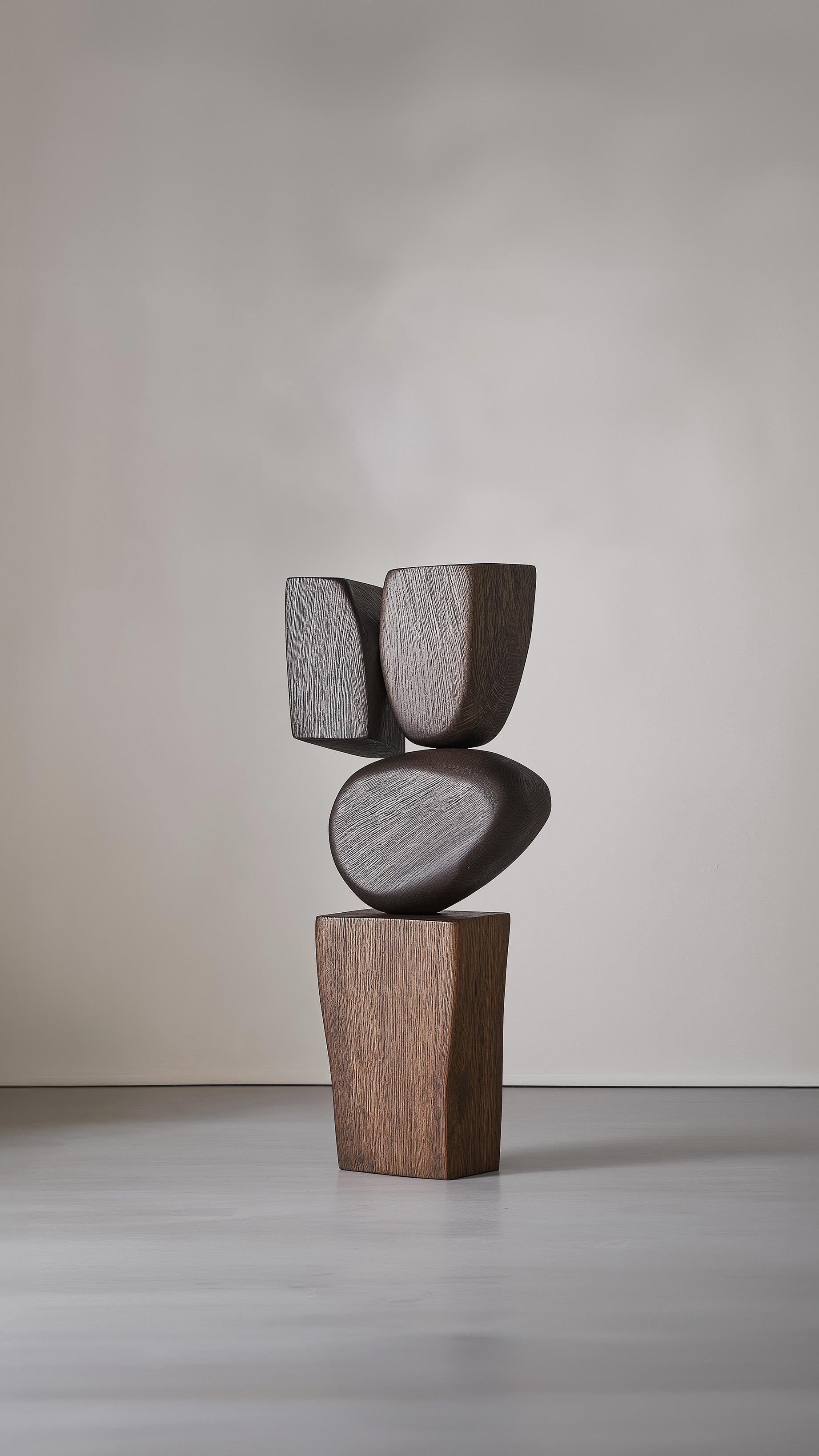 Hand-Crafted Lull No40 Abstract Art Sculpture by Joel Escalona – Modern Decor for Interiors For Sale