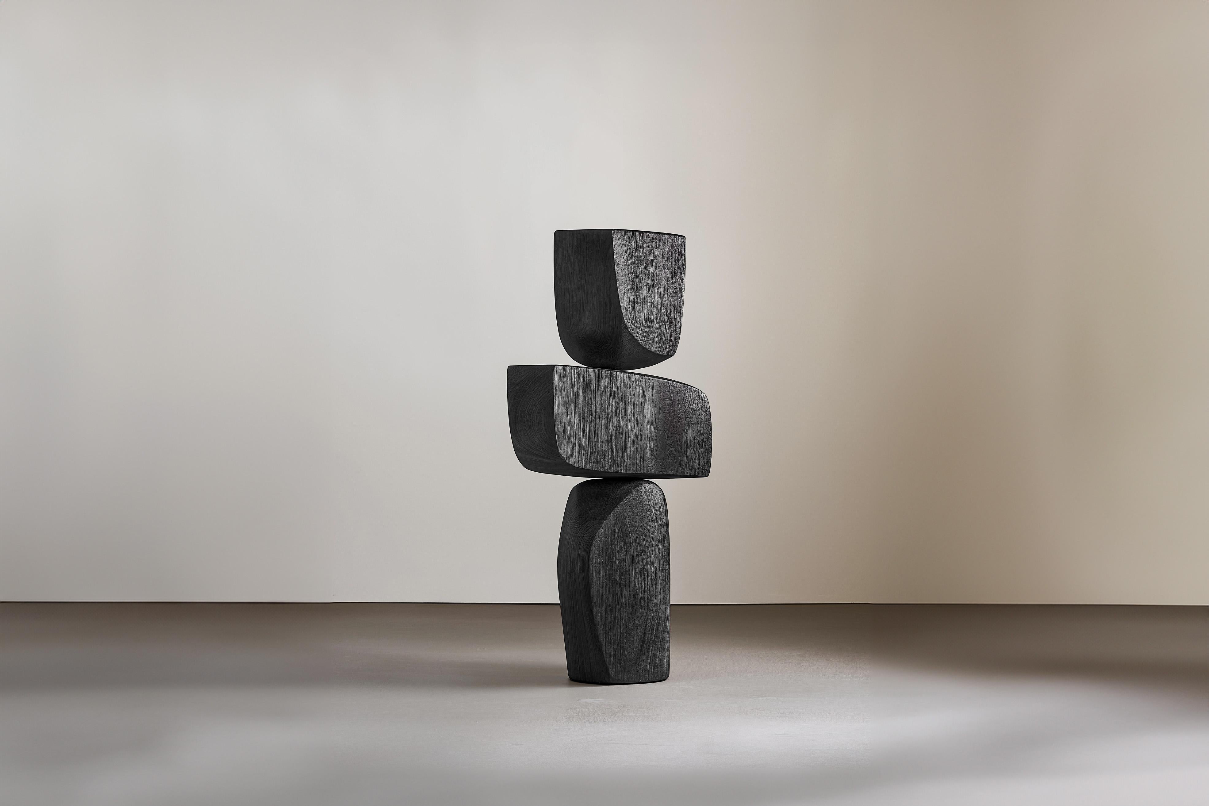 Lull No42 Minimalistische Holzskulptur für Luxuswohnungen - entworfen von Joel Escalo (Mexikanisch) im Angebot
