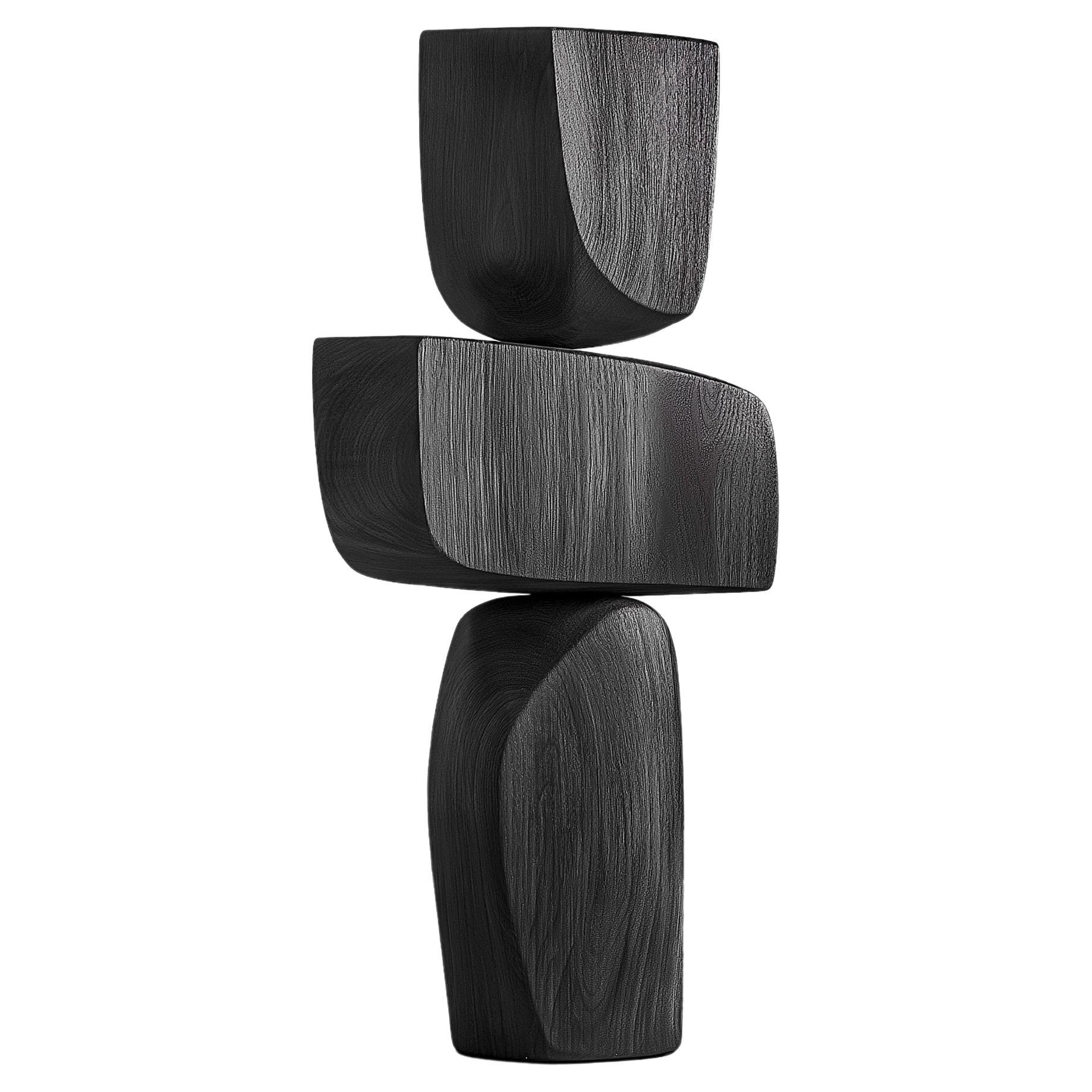 Lull No42 Minimalistische Holzskulptur für Luxuswohnungen - entworfen von Joel Escalo im Angebot