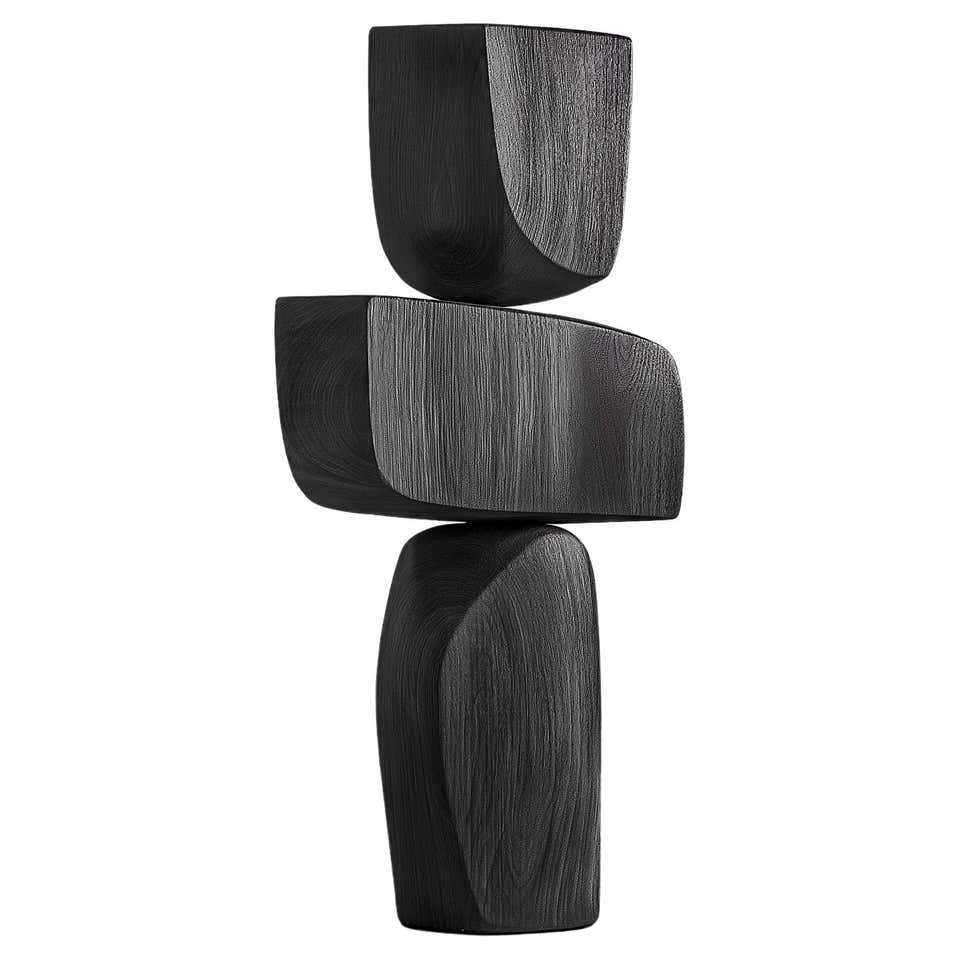 Lull No5 Wooden Sculpture – Abstract Form for Luxury Decor by Joel ...
