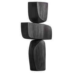 Lull No42 Minimalist Wooden Sculpture for Luxury Homes – Designed by Joel Escalo