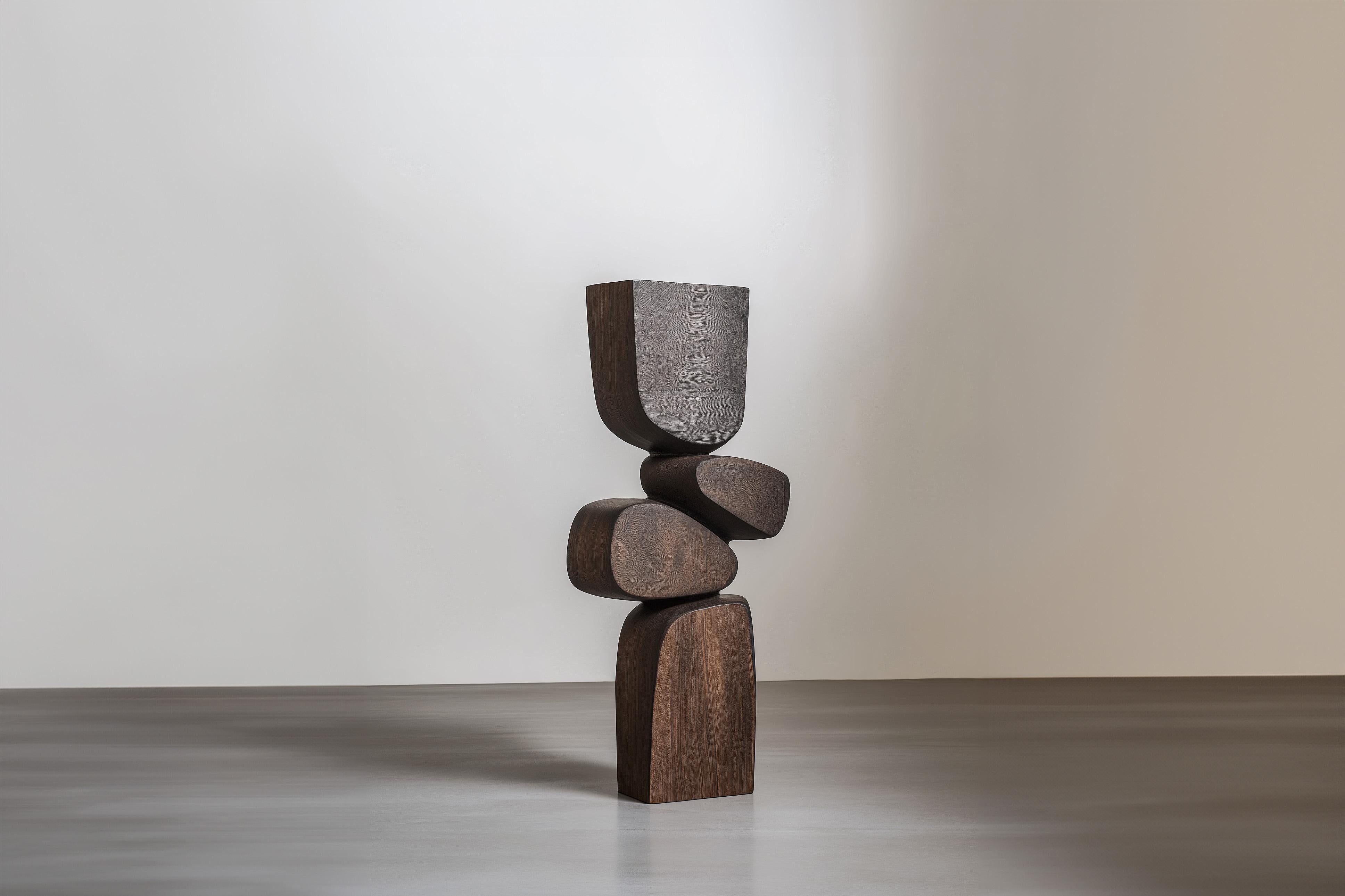 Mid-Century moderno Scultura geometrica in legno Lull No46 di Joel Escalona - Perfetta per le case di lusso in vendita