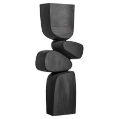 Lull No46 Geometrische Holzskulptur von Joel Escalona - perfekt für Luxuswohnungen
