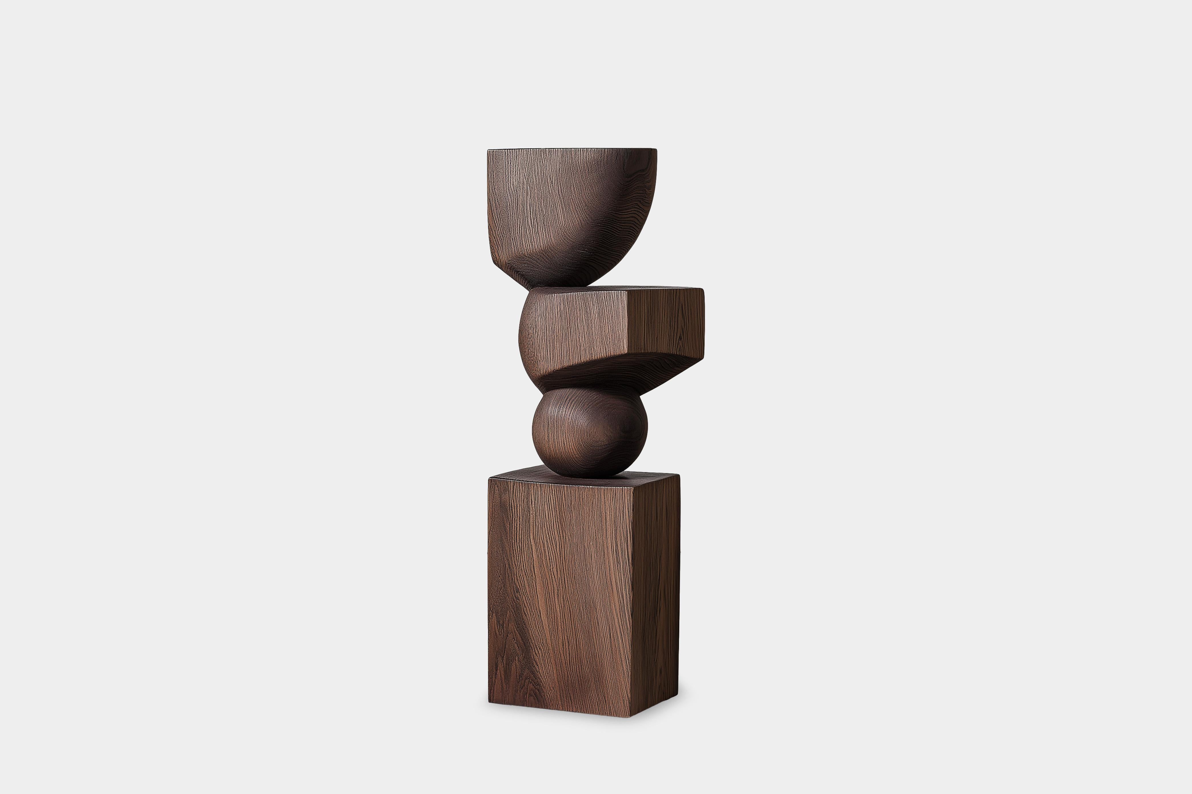 Scultura in legno massiccio Lull No48 di Joel Escalona - Un accento scultoreo per case moderne


---
L'equilibrio e la tensione sono al centro di queste sculture. L'interazione tra le forme lisce e arrotondate e le basi solide e angolari crea un