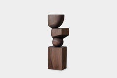 Lull No48 Solid Wood Sculpture by Joel Escalona – A Sculptural Accent for Modern