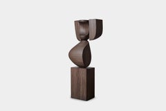 Lull No50 Minimalist Wooden Sculpture for Luxury Interiors by Joel Escalona