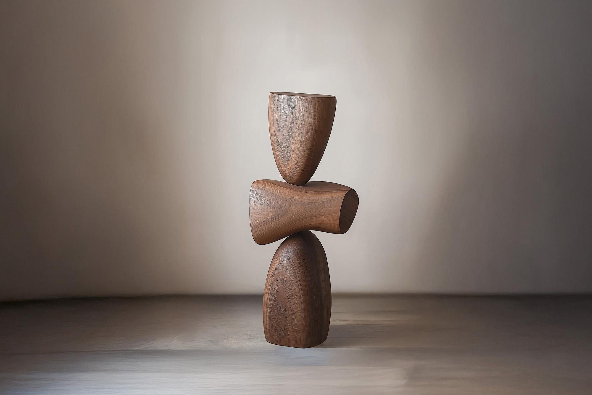 Objeto decorativo Lull No59 - Escultura moderna de madera de NONO para diseño de interiores Moderno de mediados de siglo en venta