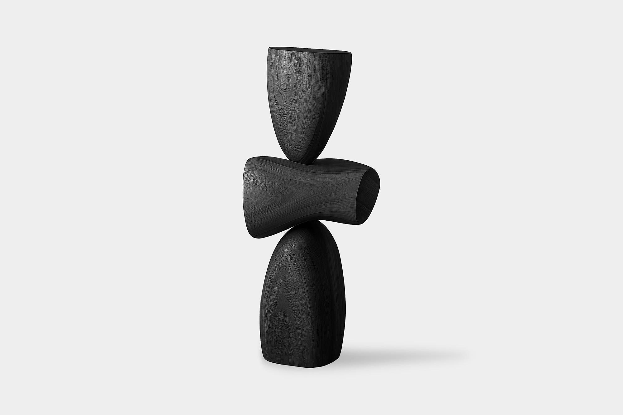 Objeto decorativo Lull No59 - Escultura moderna de madera de NONO para diseño de interiores Mexicano en venta
