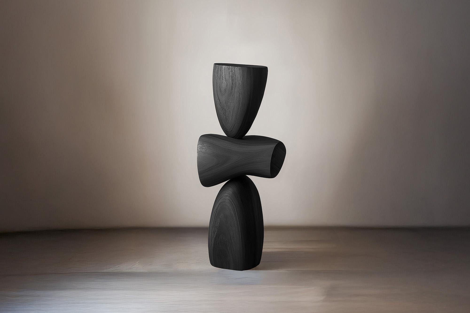 Objeto decorativo Lull No59 - Escultura moderna de madera de NONO para diseño de interiores Hecho a mano en venta