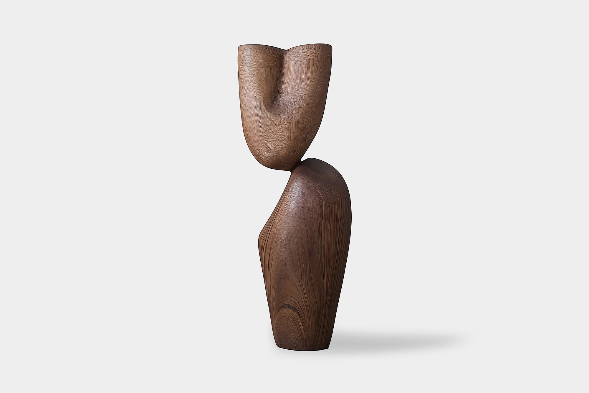Installazione Artistica Lull No60 - Scultura in legno realizzata a mano da Joel Escalona

---
L'equilibrio e la tensione sono al centro di queste sculture. L'interazione tra le forme lisce e arrotondate e le basi solide e angolari crea un delicato