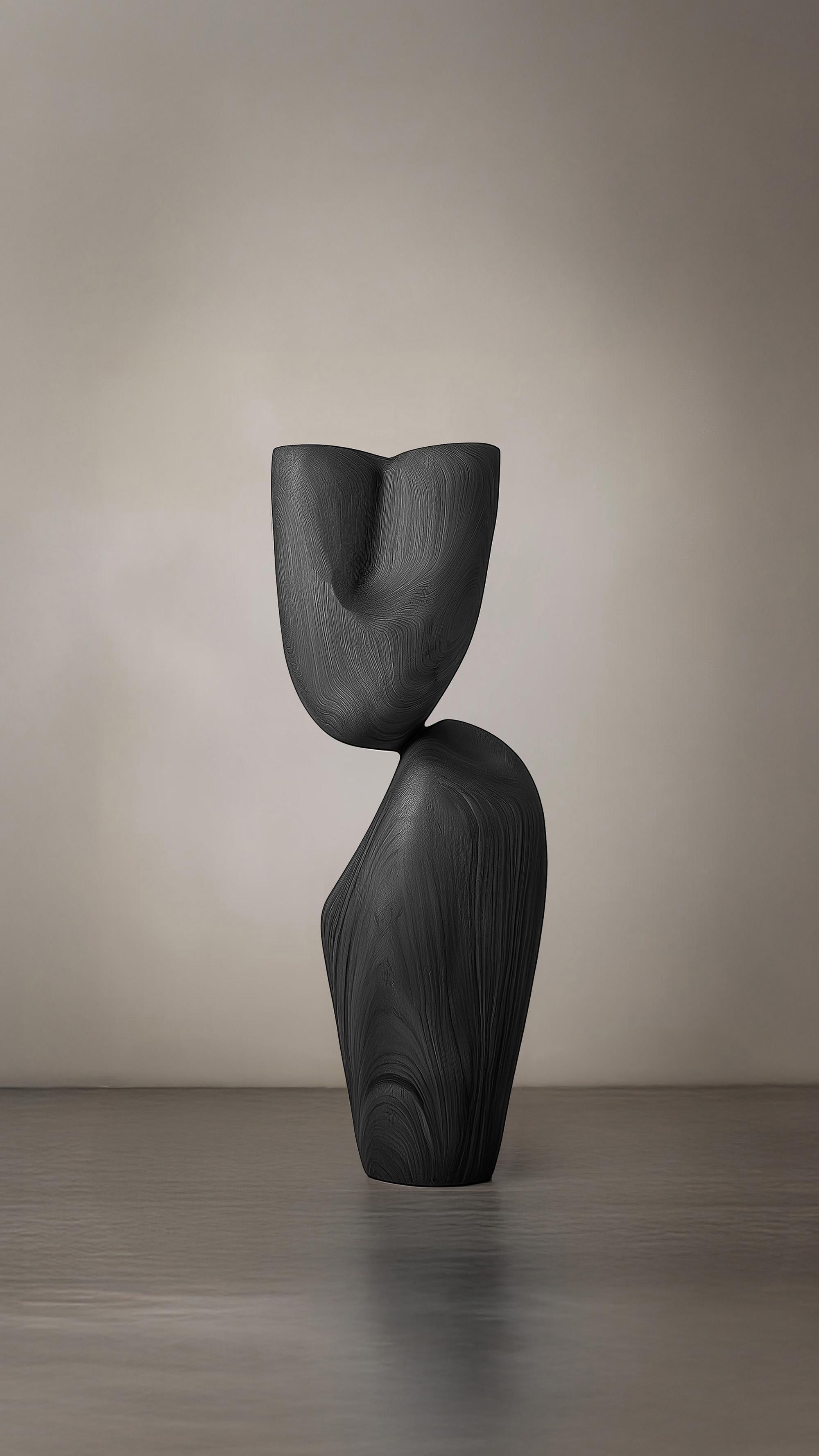 XXI secolo e contemporaneo Installazione Artistica Lull No60 - Scultura in legno realizzata a mano da Joel Escalona in vendita