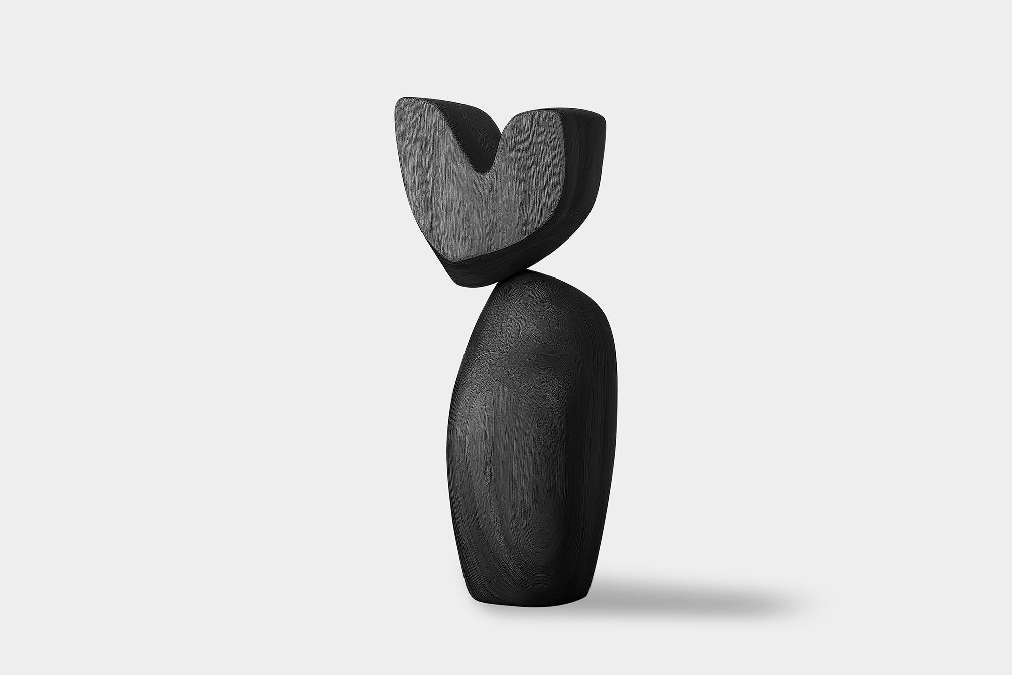 Messicano Scultura in legno Lull No64 per interni artistici di Joel Escalona in vendita